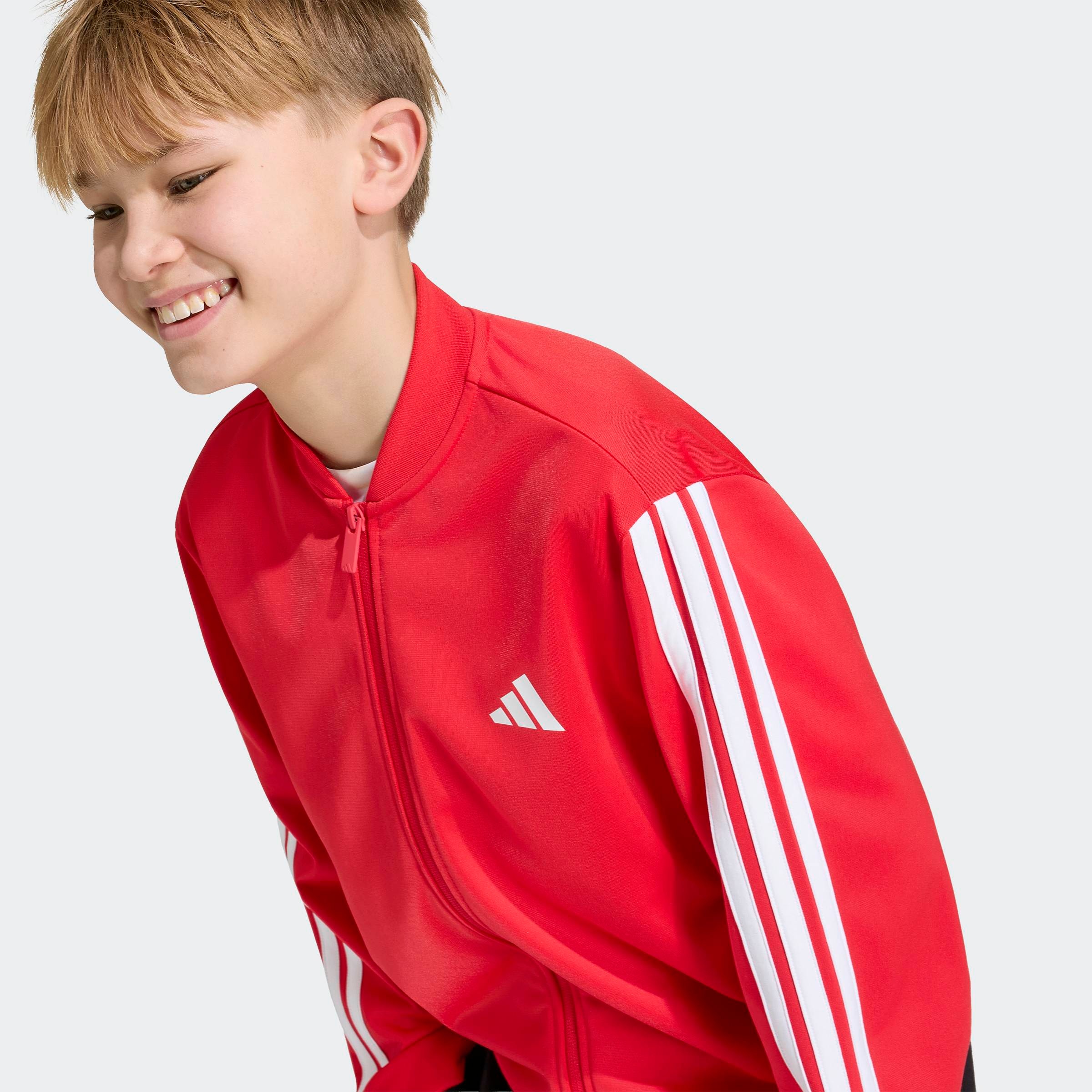 adidas Sportswear Outdoorjacke »ESSENTIALS CLIMACOOL TRACK« für Kinder, mit Reissverschluss, aus Polyester