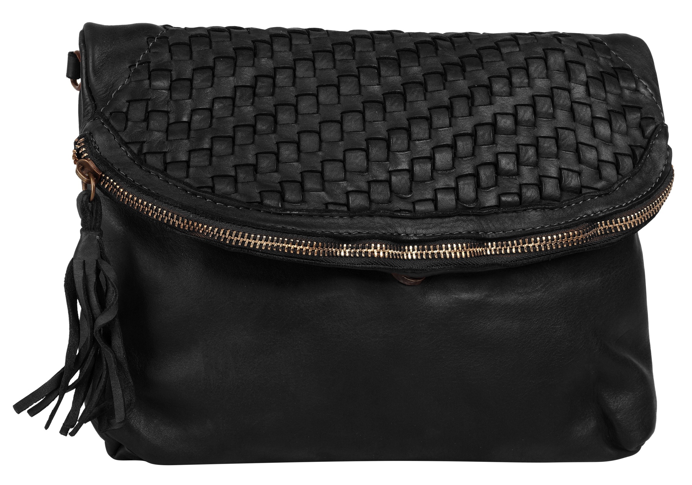 Samantha Look Sac à bandoulière echt Leder, Made in Italy