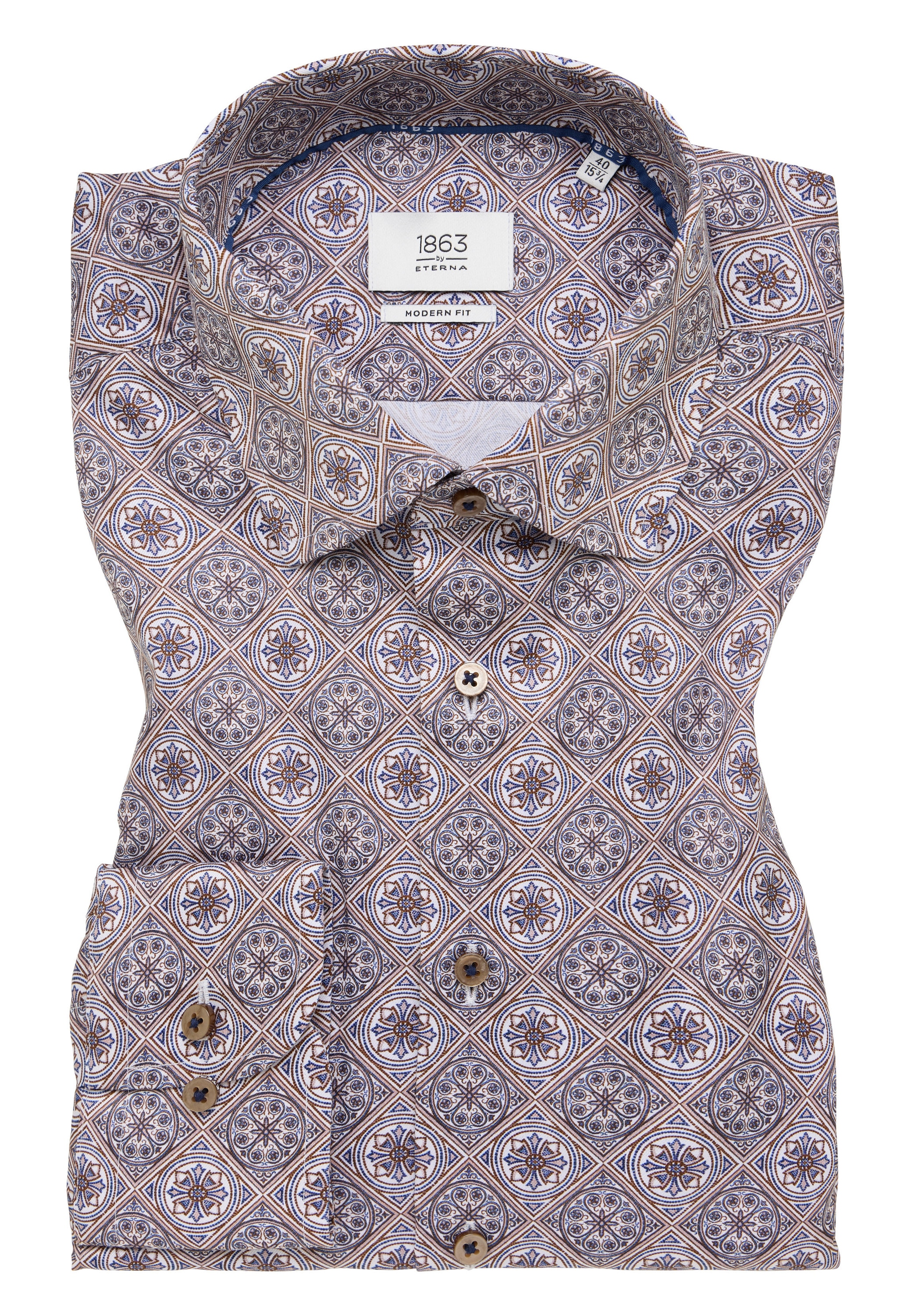 Eterna Chemise à manches longues »MODERN FIT« NON IRON (bügelfrei)