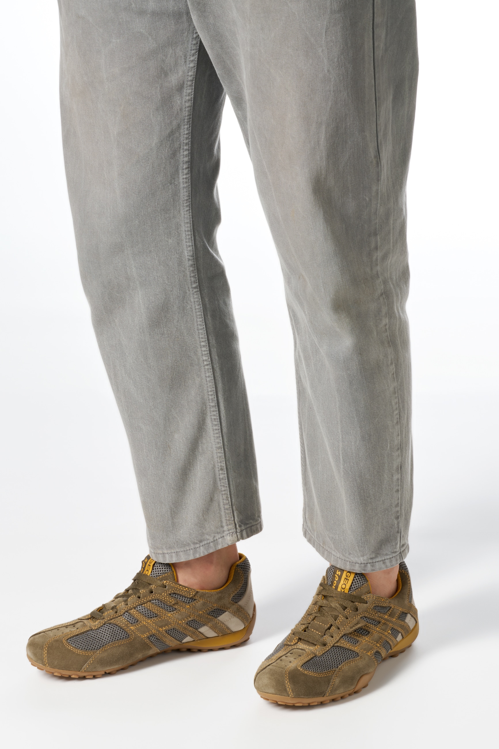 Geox Chaussure à lacets »U SNAKE ORIGINAL«  , Schnürschuh, Freizeitschuh, Trekking Sneaker mit Lederinnensohle