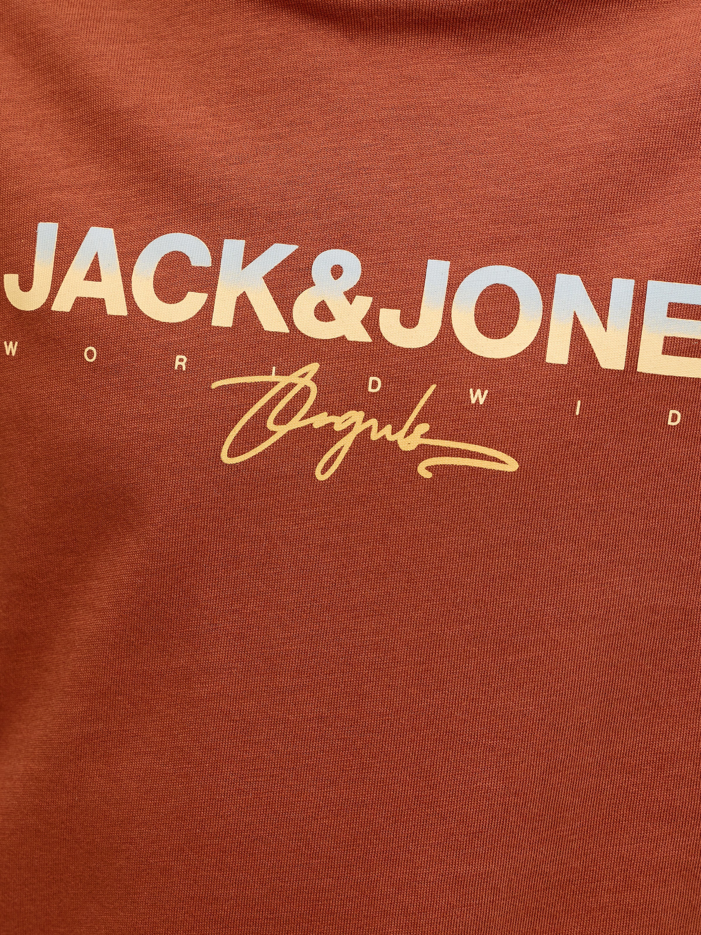 Jack & Jones Junior T-shirt »JORCANGGU mit Druck und angenehmem Tragegefühl« imprimé, tendance, coupe régulière, jersey simple, col rond