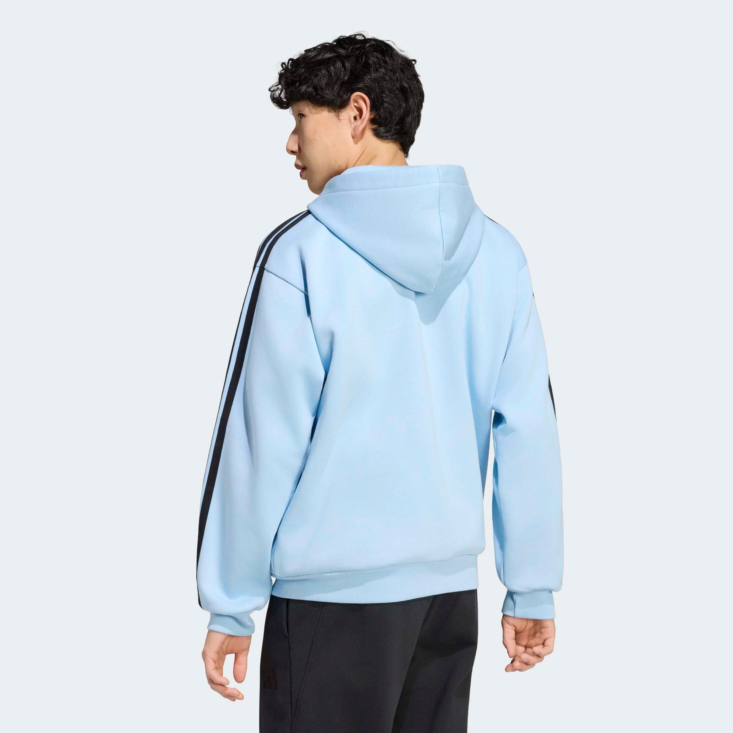 adidas Sportswear Kapuzensweatshirt »M 3S FL FZ HD«, sportlicher Stil, mit Kapuze, mit angesetzten Ärmelbündchen
