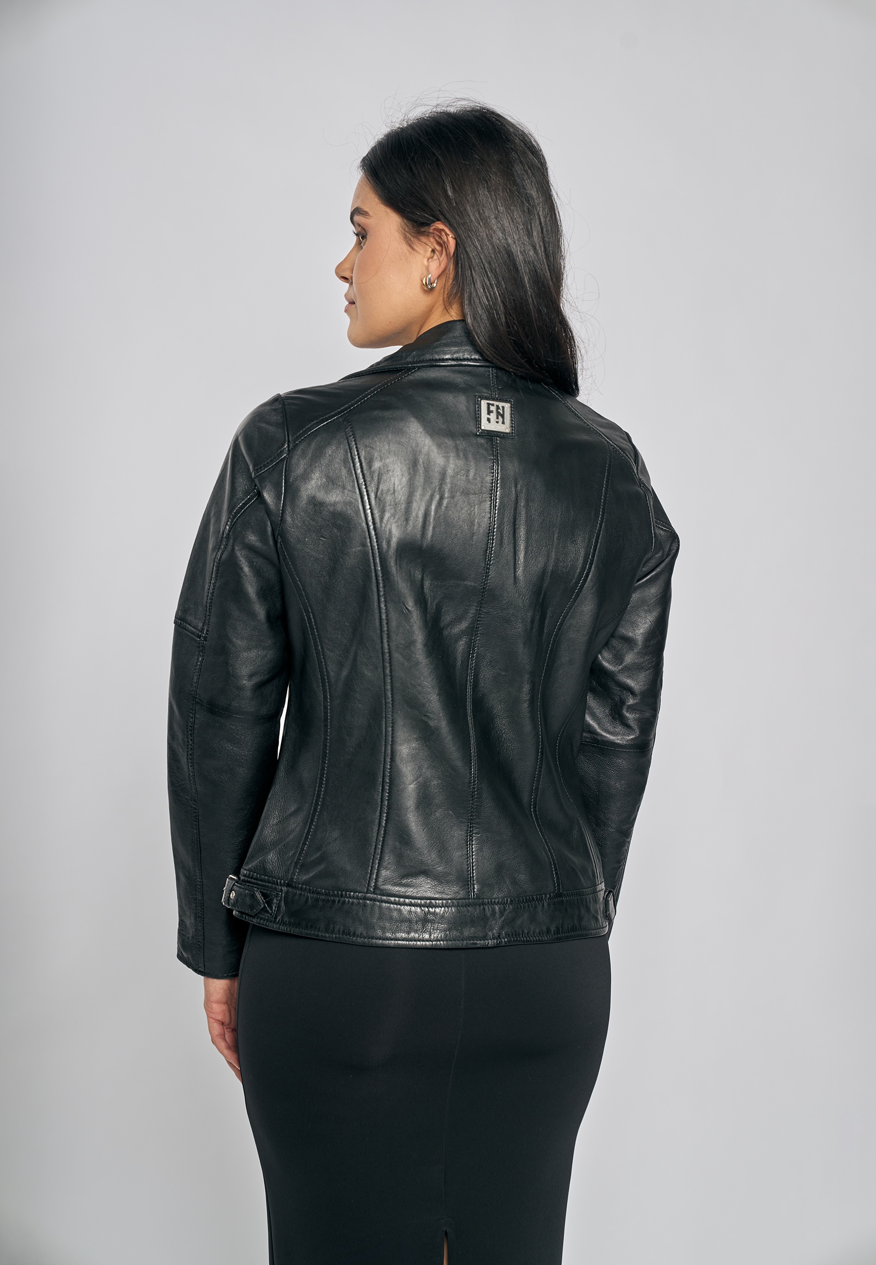 Freaky Nation Veste en cuir »Aliet-FN«