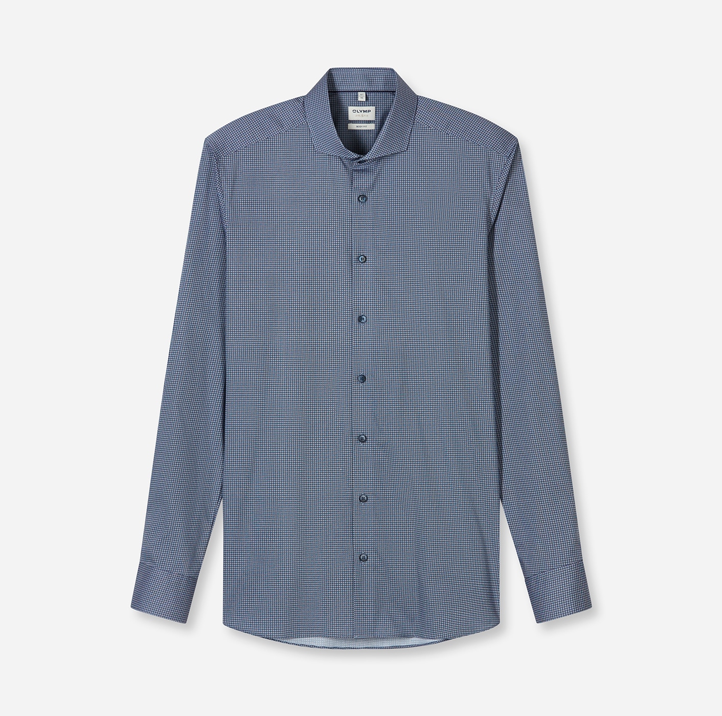 OLYMP Chemise à manches longues »Level Five« Businesshemd, body fit, Haifischkragen