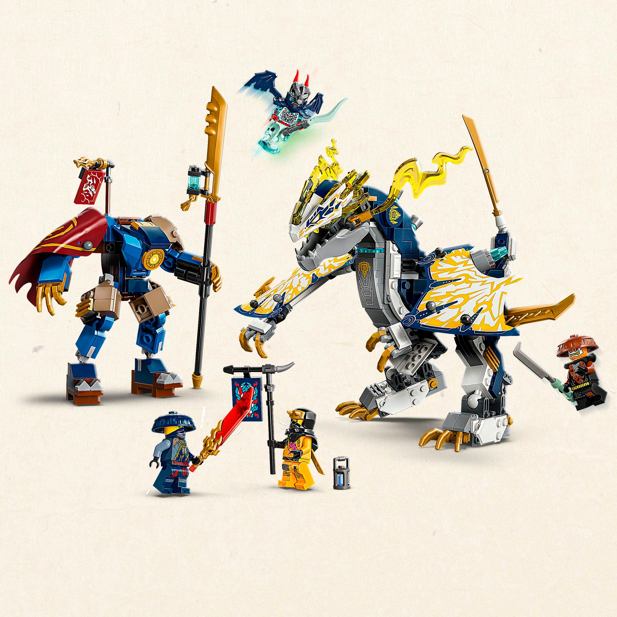 LEGO® Pions de construction »Rogues Mech-Drachenreiter (71843), LEGO Ninjago« Made in Europe