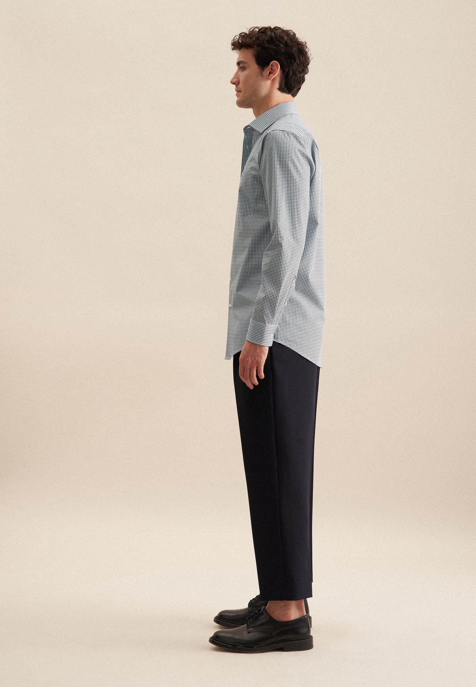 seidensticker Businesshemd »Regular«, Regular 1/1 Kentkragen Druck
