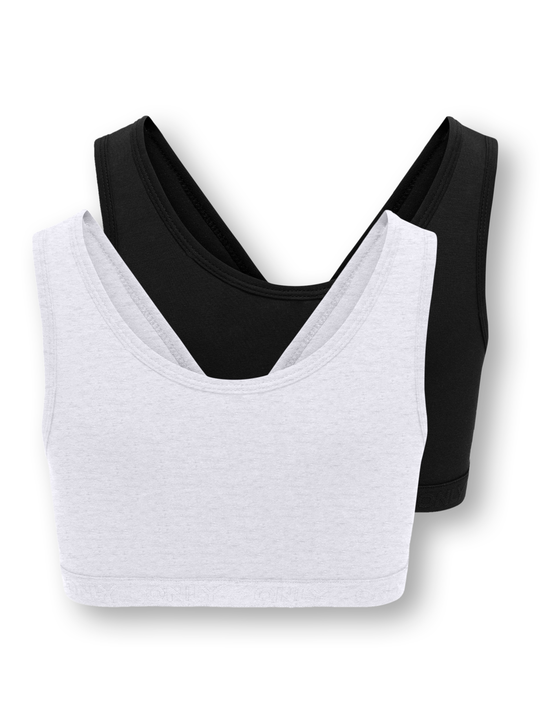 KIDS ONLY Crop-Top »KOGLOLA 2-P REVERSIBLE LOGO TOP ACC« Packung, 2 pièces