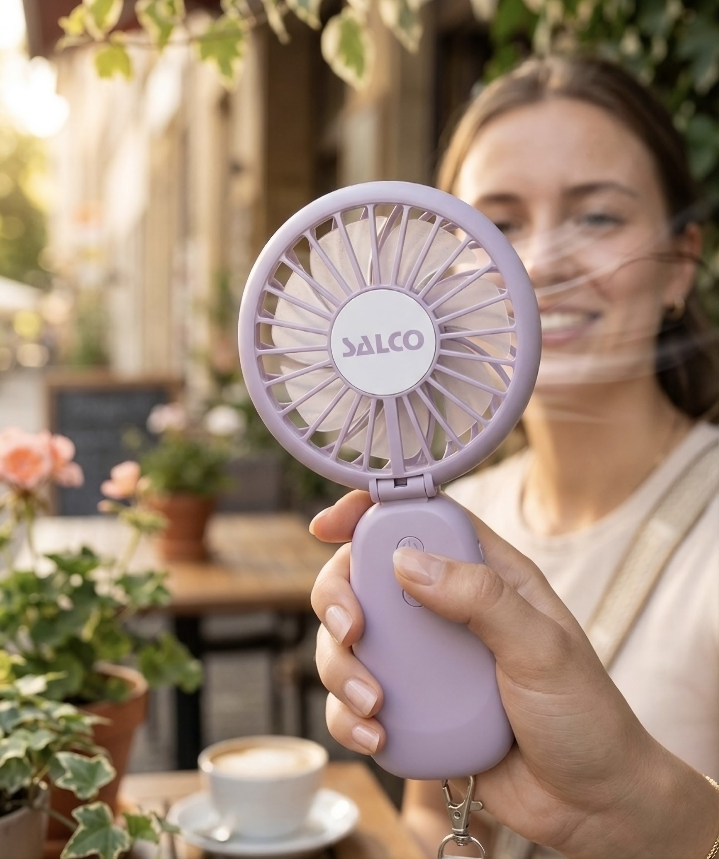 SALCO Mini ventilateur USB »SMF-20rs«