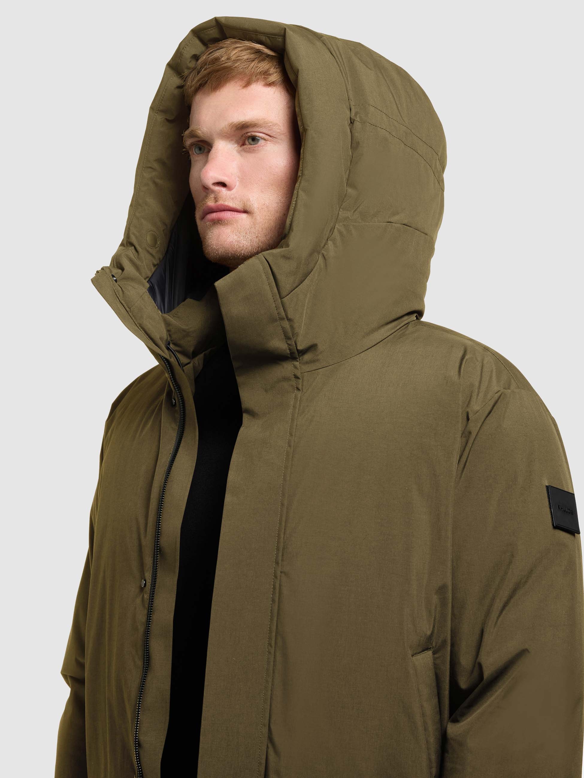 khujo Winterjacke »BENSON« mit Kapuze abnehmbare Rucksackträger in der Innenseite