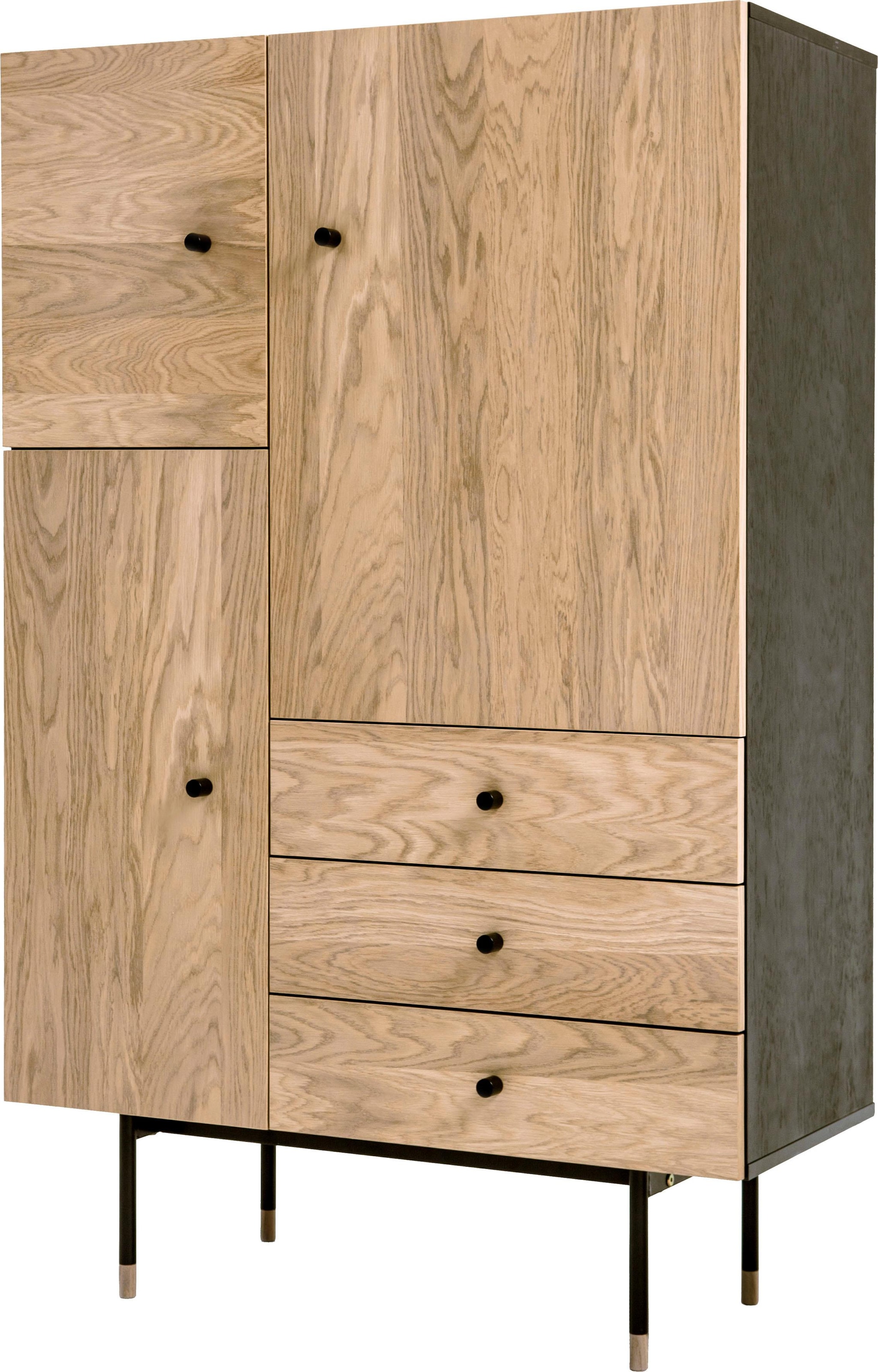 Woodman Buffet haut »Jugend Kommode« Stauraumschrank mit Soft Close Funktion, Breite 90 cm, FSC®