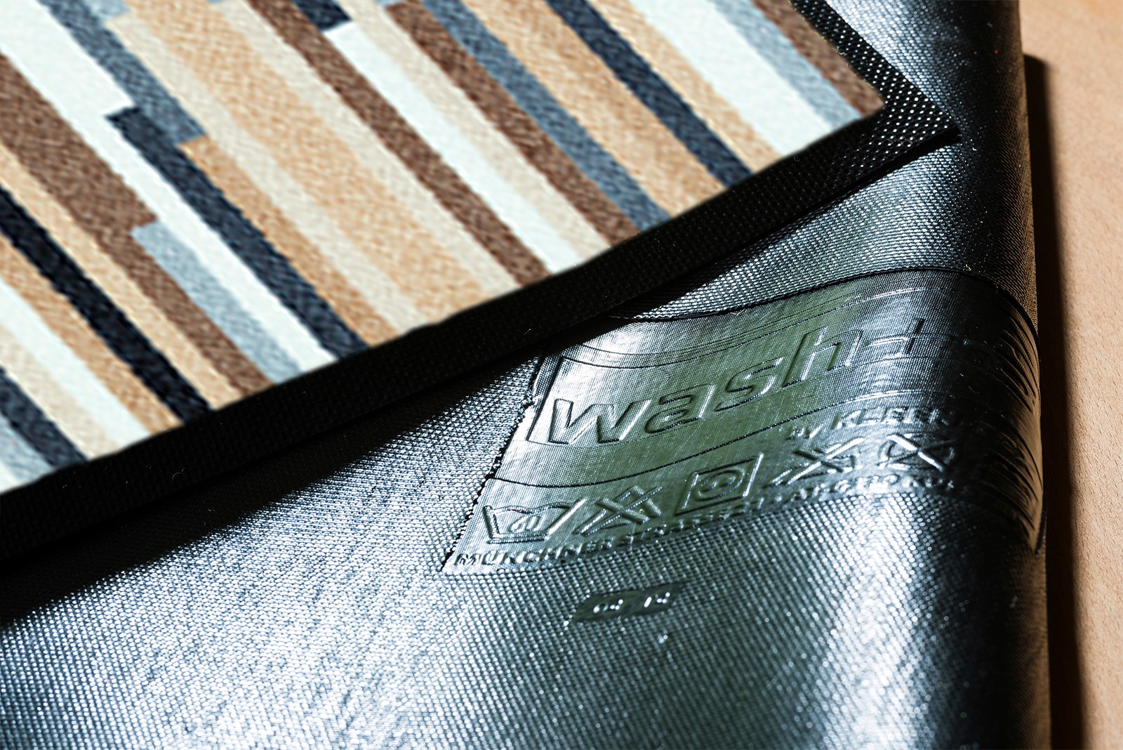 wash+dry by Kleen-Tex Tapis »Mikado Stripes« Rectangulaire 7 mm Höhe modernes Streifen Design, rutschhemmend, waschbar