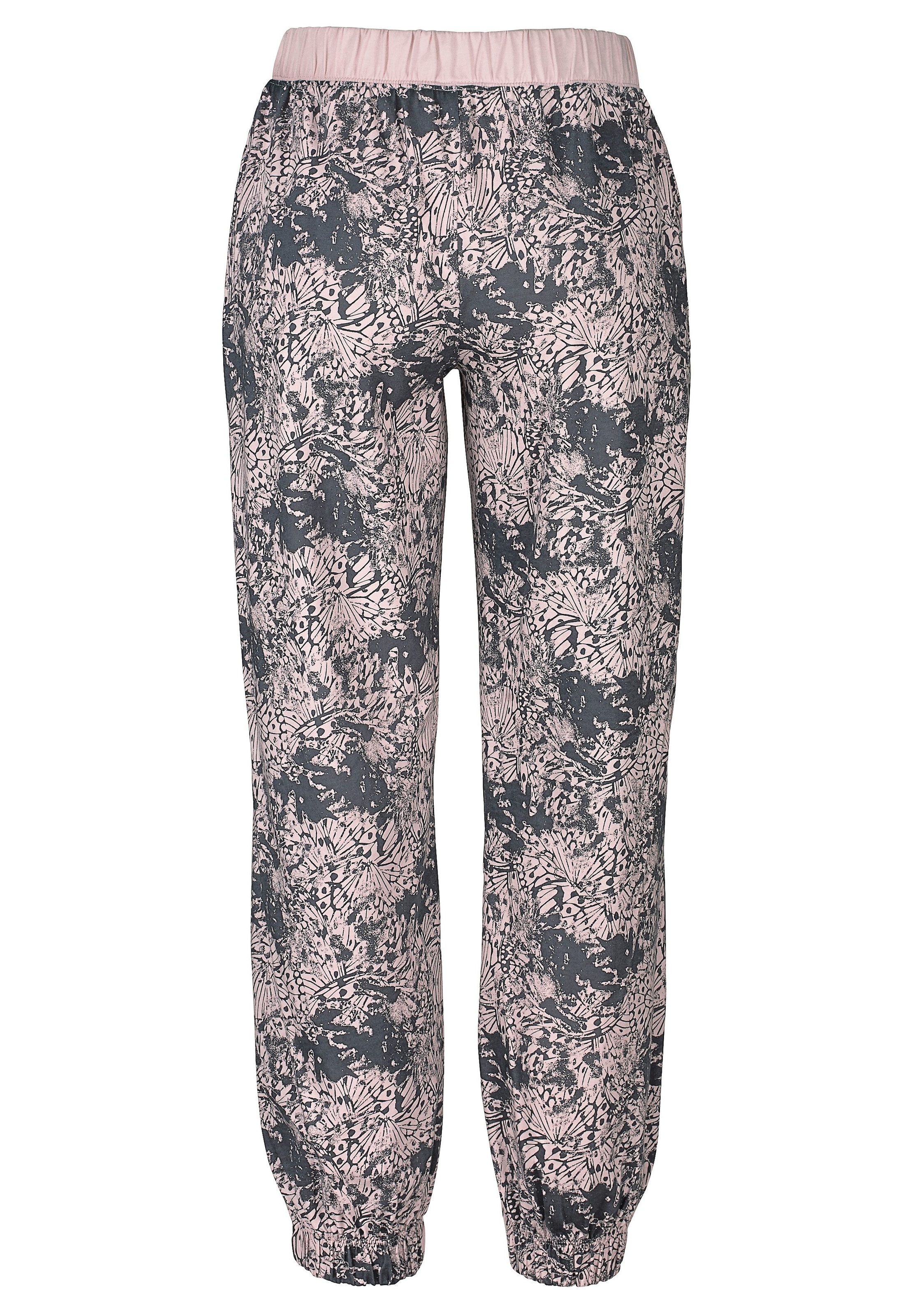 Buffalo Pyjama 2 Stk. tlg., mit gemusterter Hose und passendem Langarmshirt