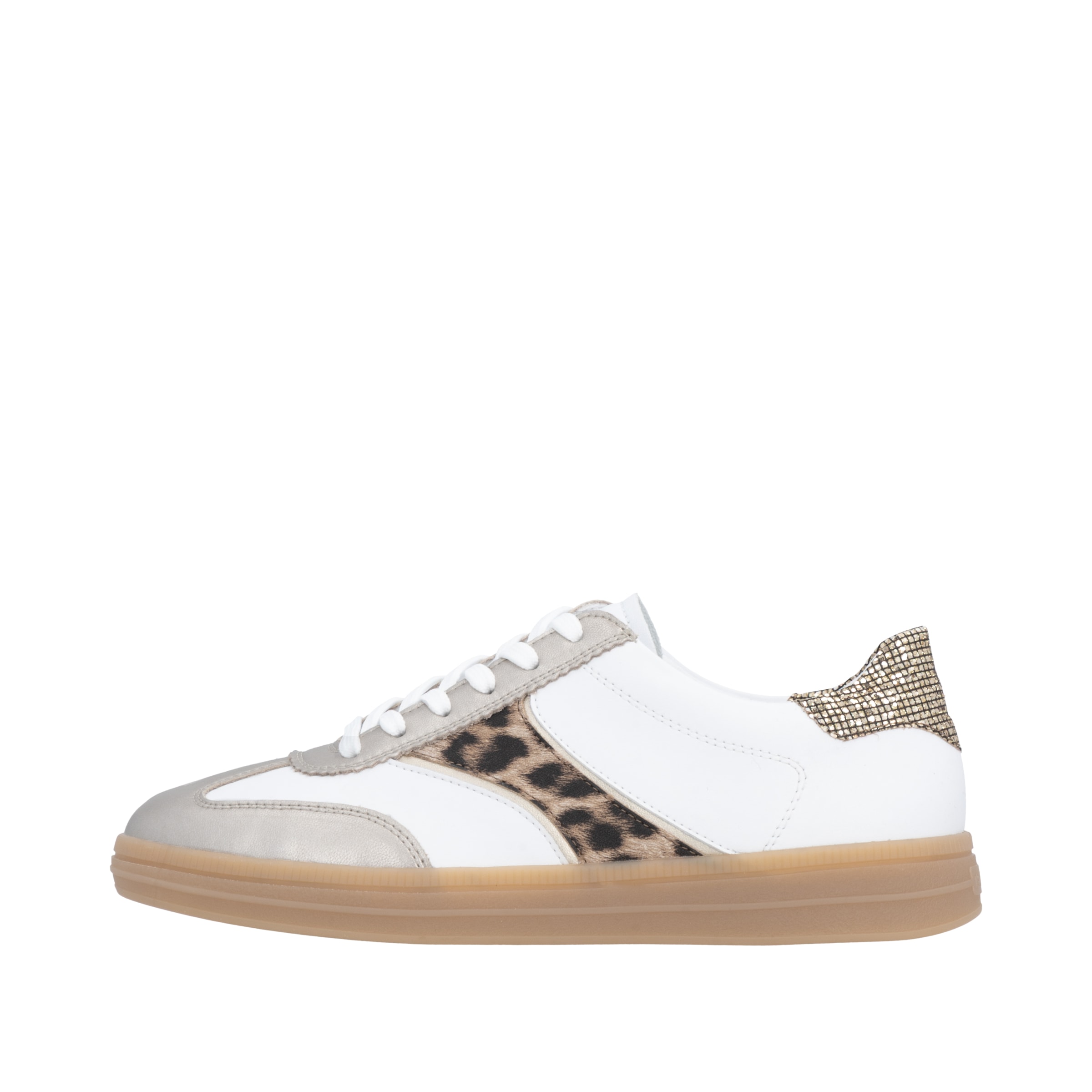 Remonte Sneaker  Freizeitschuh, Halbschuh, Leo-Sneaker mit Wechselfussbett