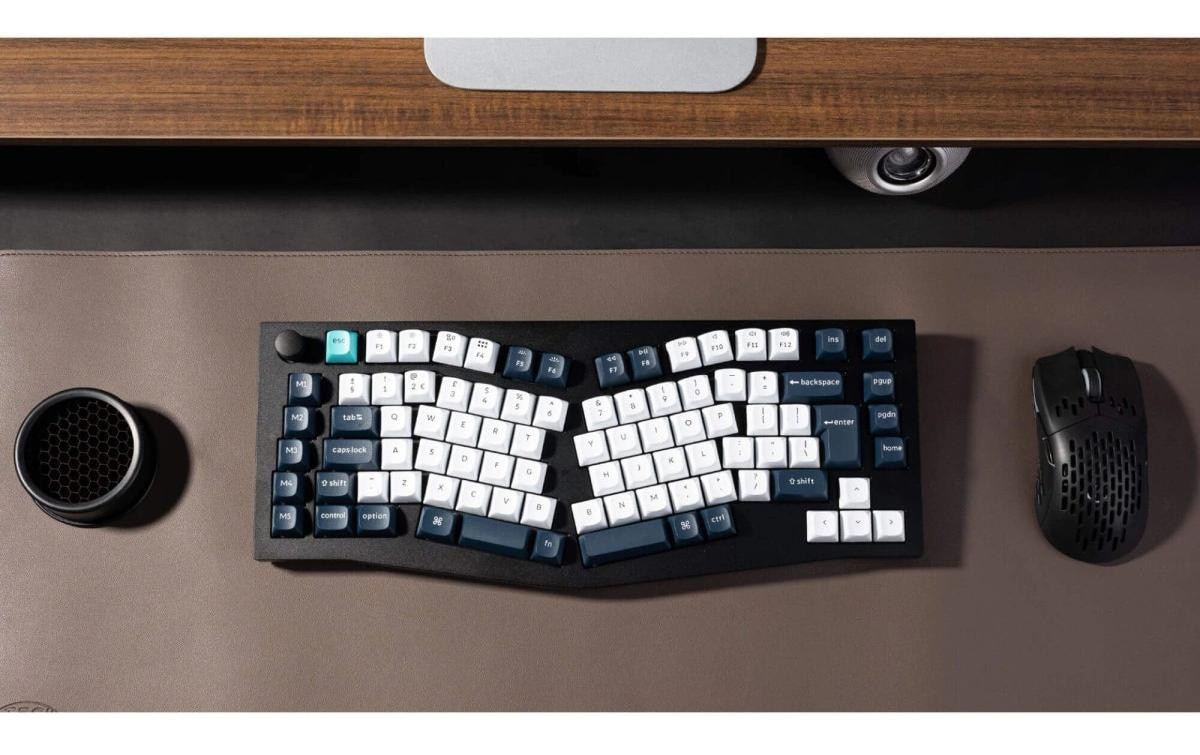   Clavier de jeu »Keychron Q10 Max Black QMK Brown Switch« ()