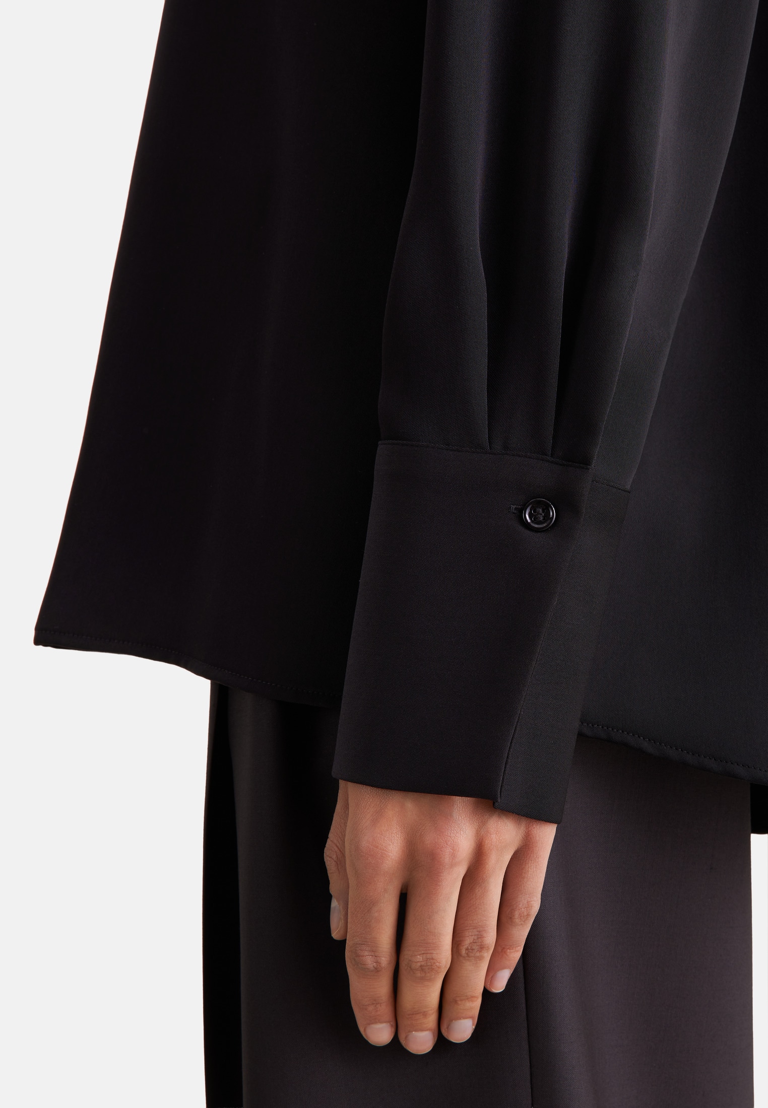 seidensticker Blouse classique »Schwarze Rose« Tunika Uni