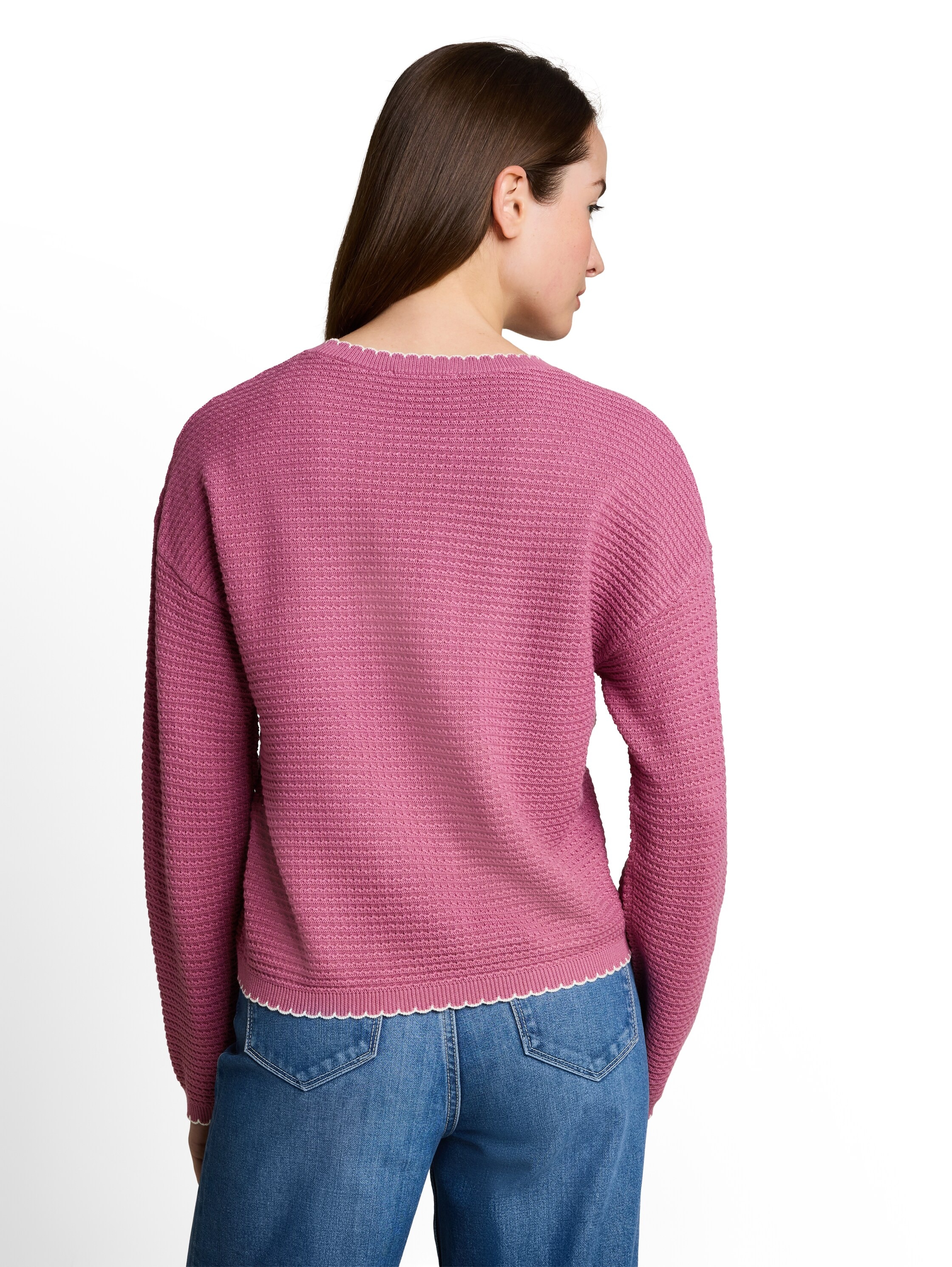 TOM TAILOR Denim Pull col V