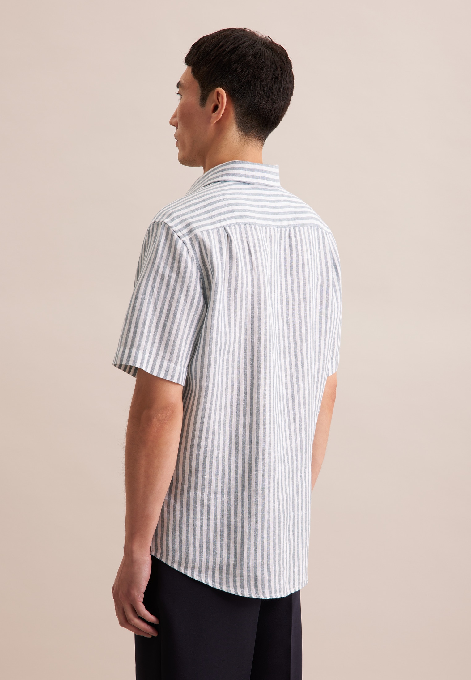 seidensticker Businesshemd »Regular« Regular 1/2 Kentkragen Streifen