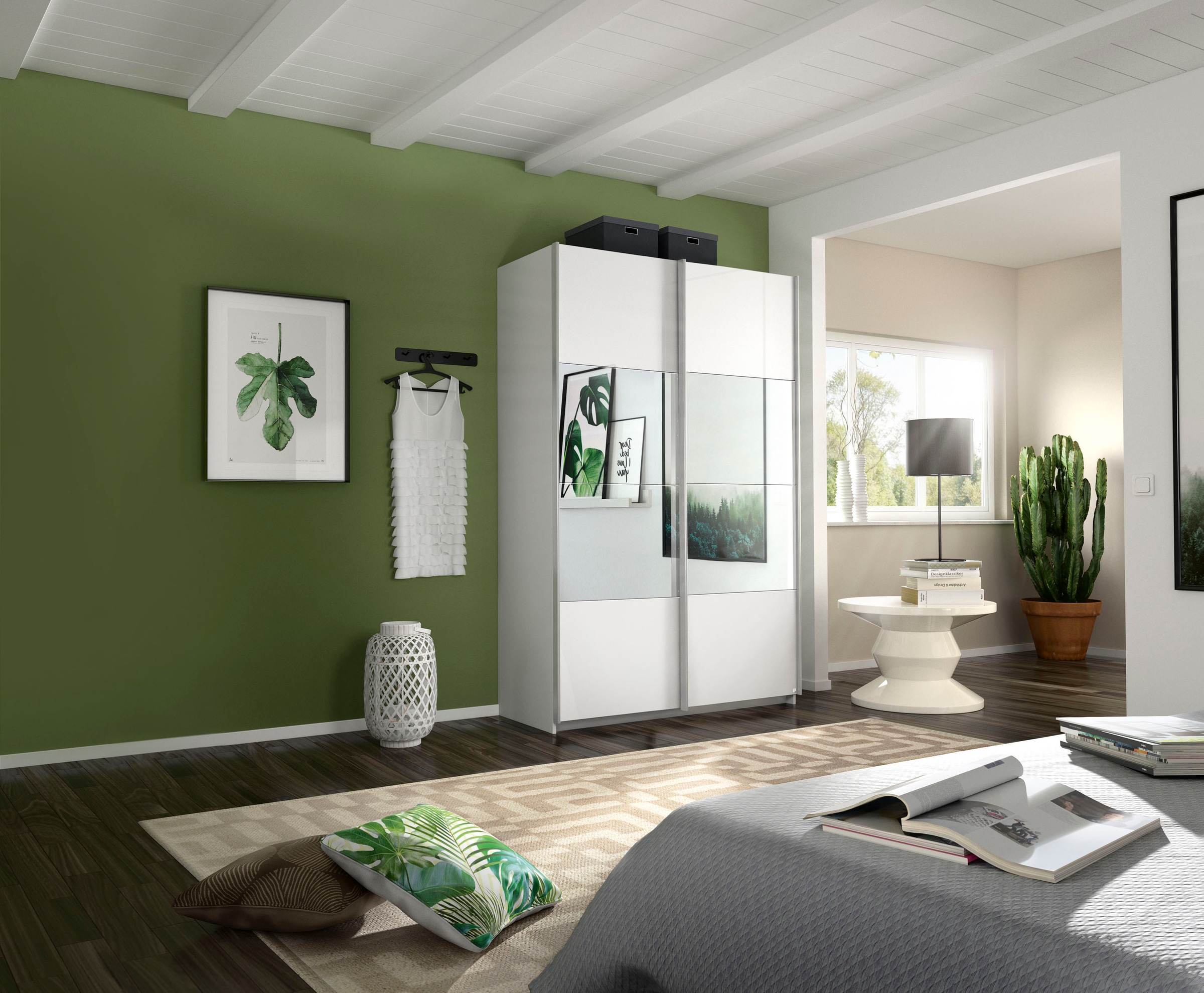 rauch Armoire à portes coulissantes »Imposa« mit Hochglanzfront
