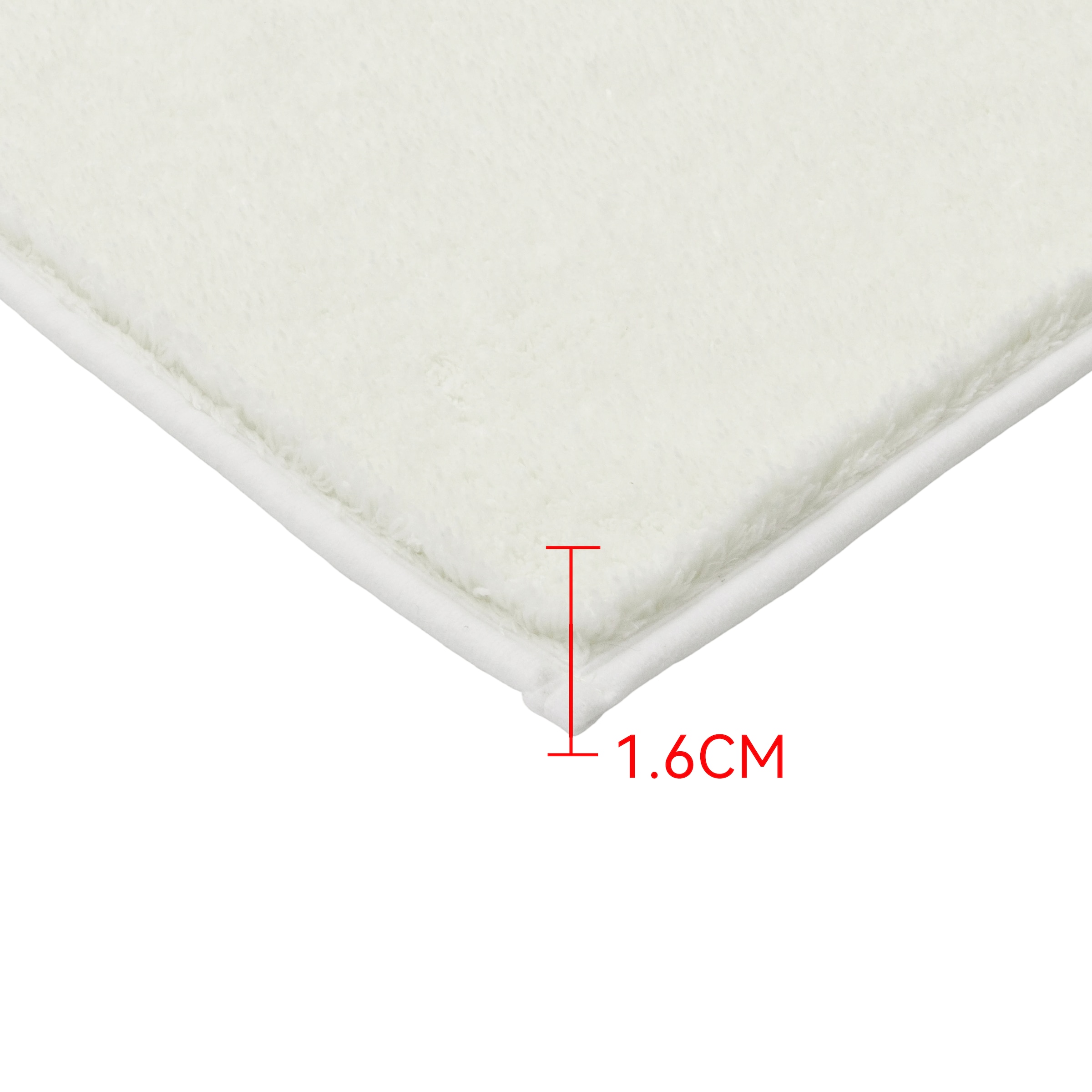 GOODproduct Badematte »Cali, Badvorleger, Badezimmer Teppich, Duschvorleger« Höhe 10 mm rutschhemmend beschichtet fussbodenheizungsgeeignet | schnell trocknend weich, Uni Farben, auch als Teppich erhältlich