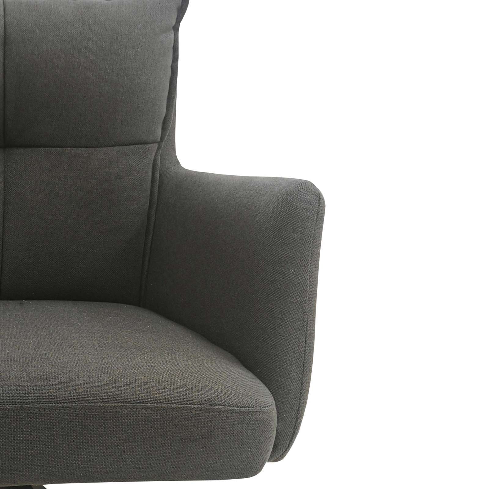 GOODproduct Chaise de salle à manger »Chiani« () 2 cuisRetour automatique à 180°, dossier, accoudoirs et assise rembourrés