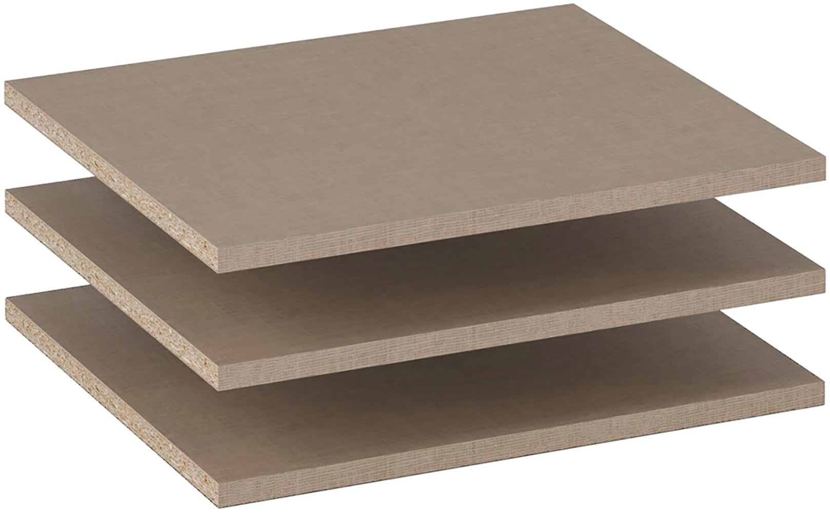 rauch Tablette de rangement »Zubehör für Schränke der Serie MINOSA Schranktiefe 41 cm« Set de 2, largeur 43 cm, profondeur 37 cm
