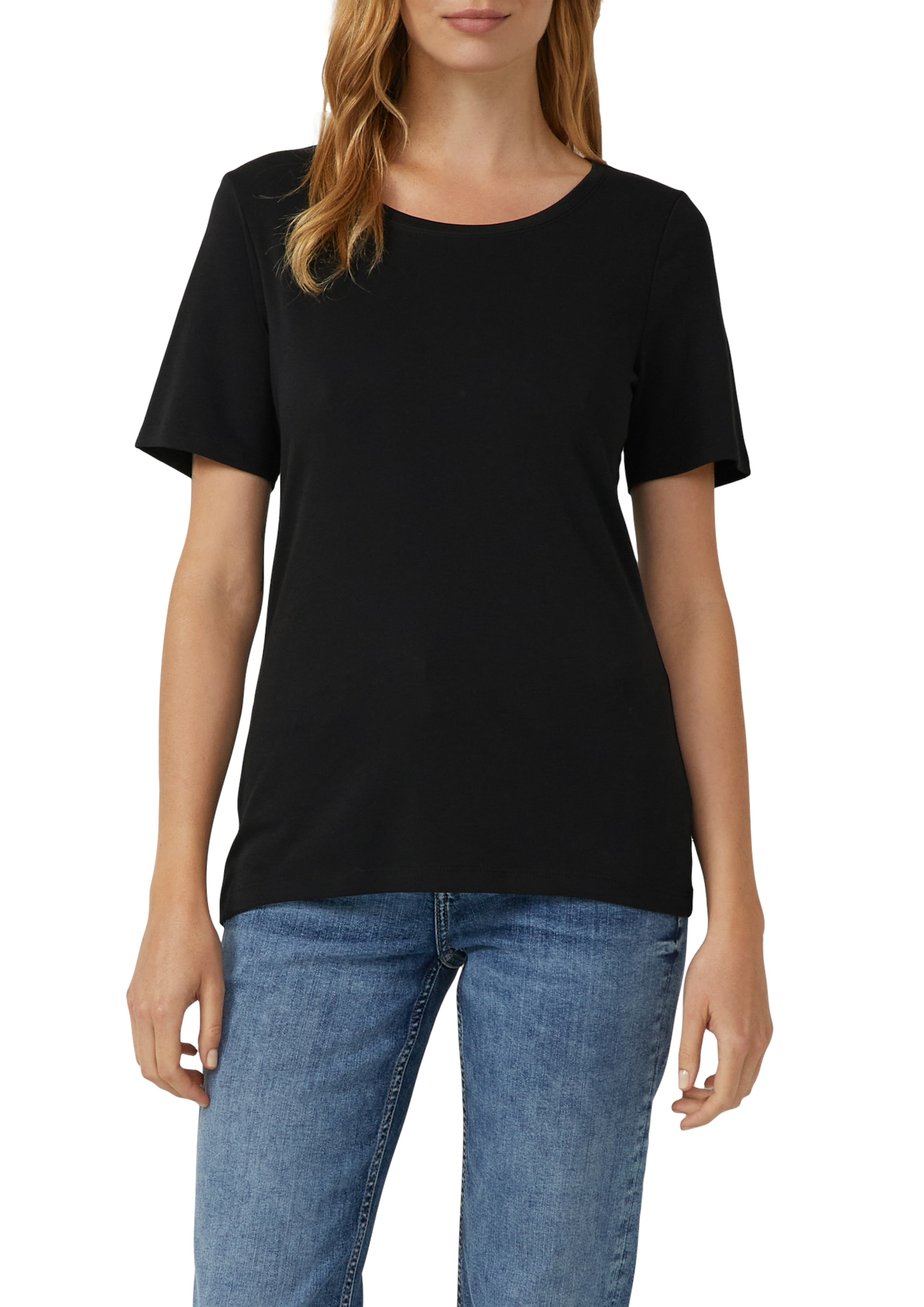 s.Oliver T-Shirt 2 Stk. aus Interlockjersey im 2er-Pack