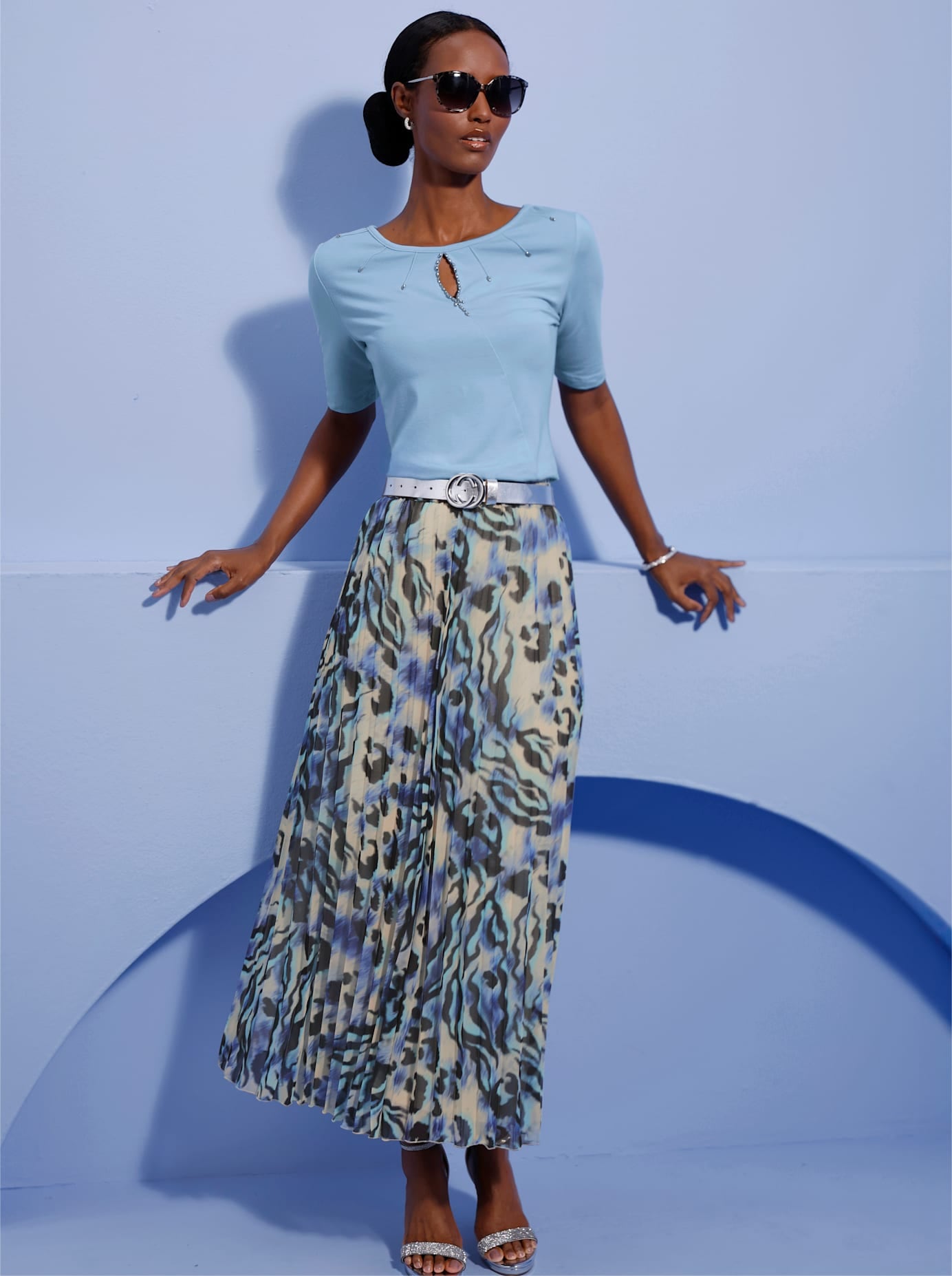 creation L Jupe plissée
