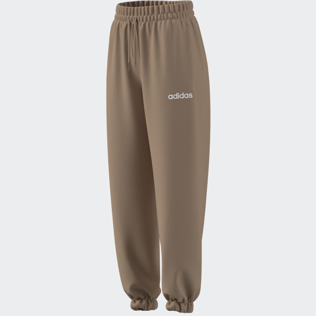 adidas Sportswear Sporthose »W LIN FT CF PT«  Locker geschnitten, hoher Bund, aus weichem French Terry