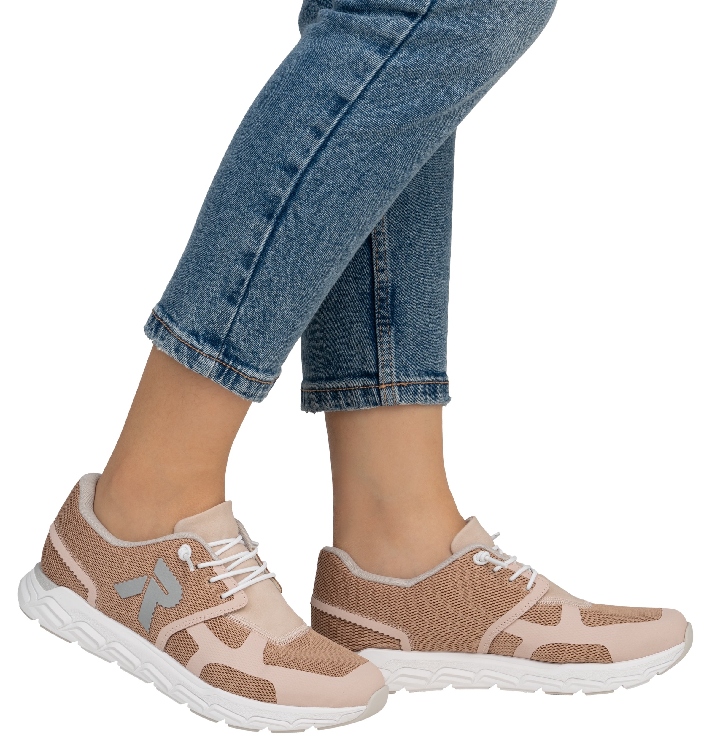 RIEKER Sport Baskets slip-on »Preston«  chaussure de loisirs, chaussure basse, chaussure à enfiler avec élastique