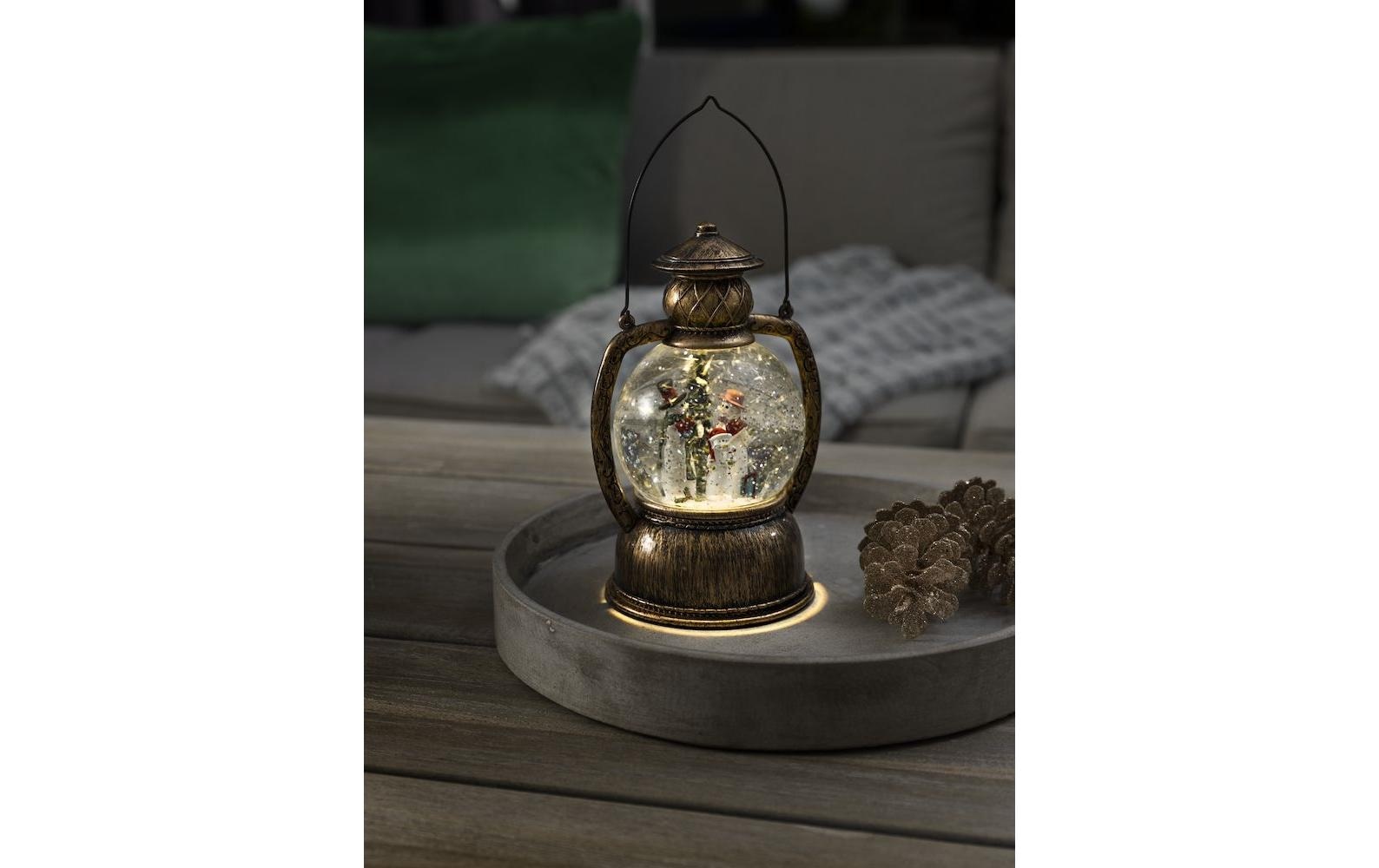 KONSTSMIDE Lanterne LED »Schneemannfamilie, Höhe: 20 cm«