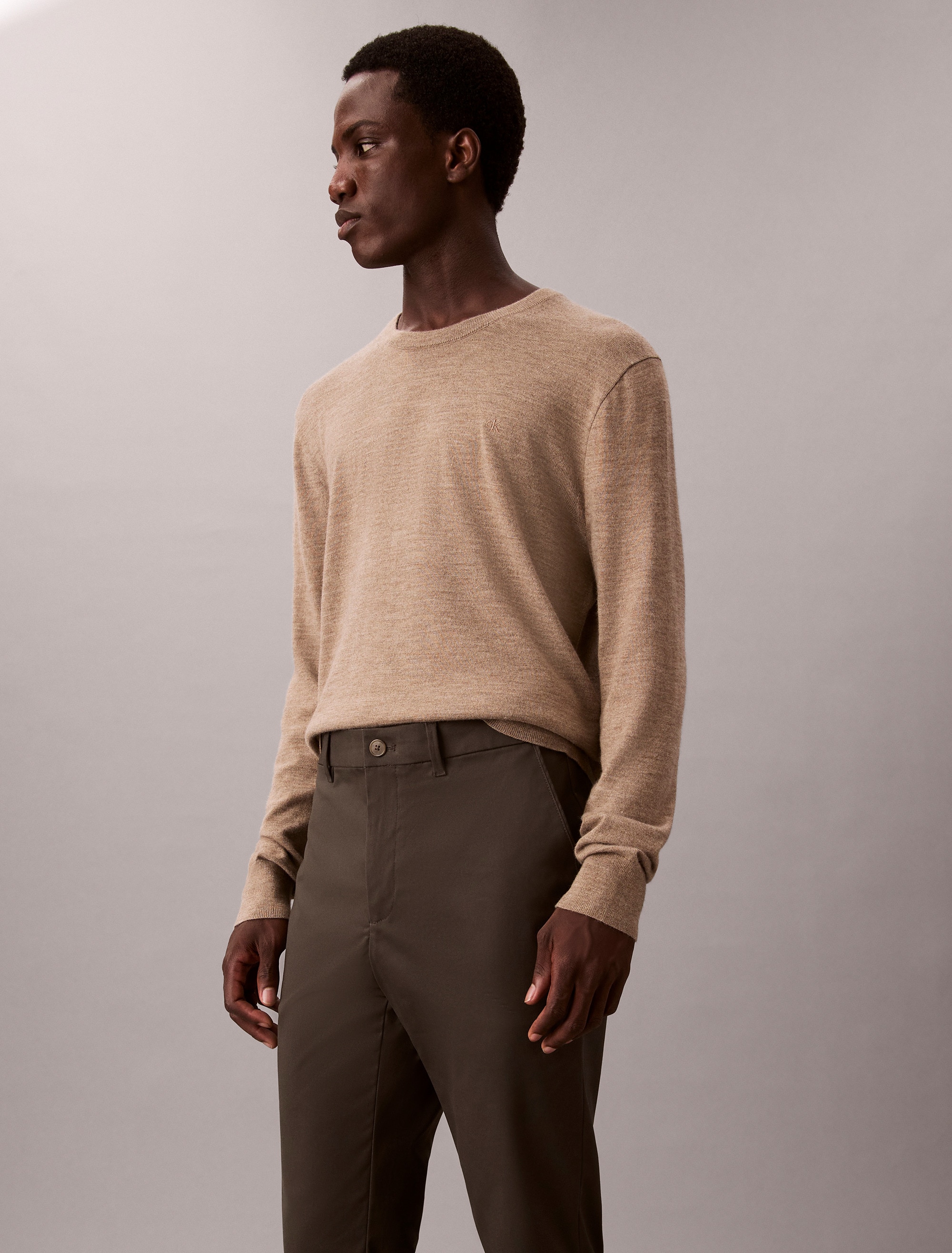 Calvin Klein Chinohose »SLIM SATEEN CHINO TROUSER«  slim fit