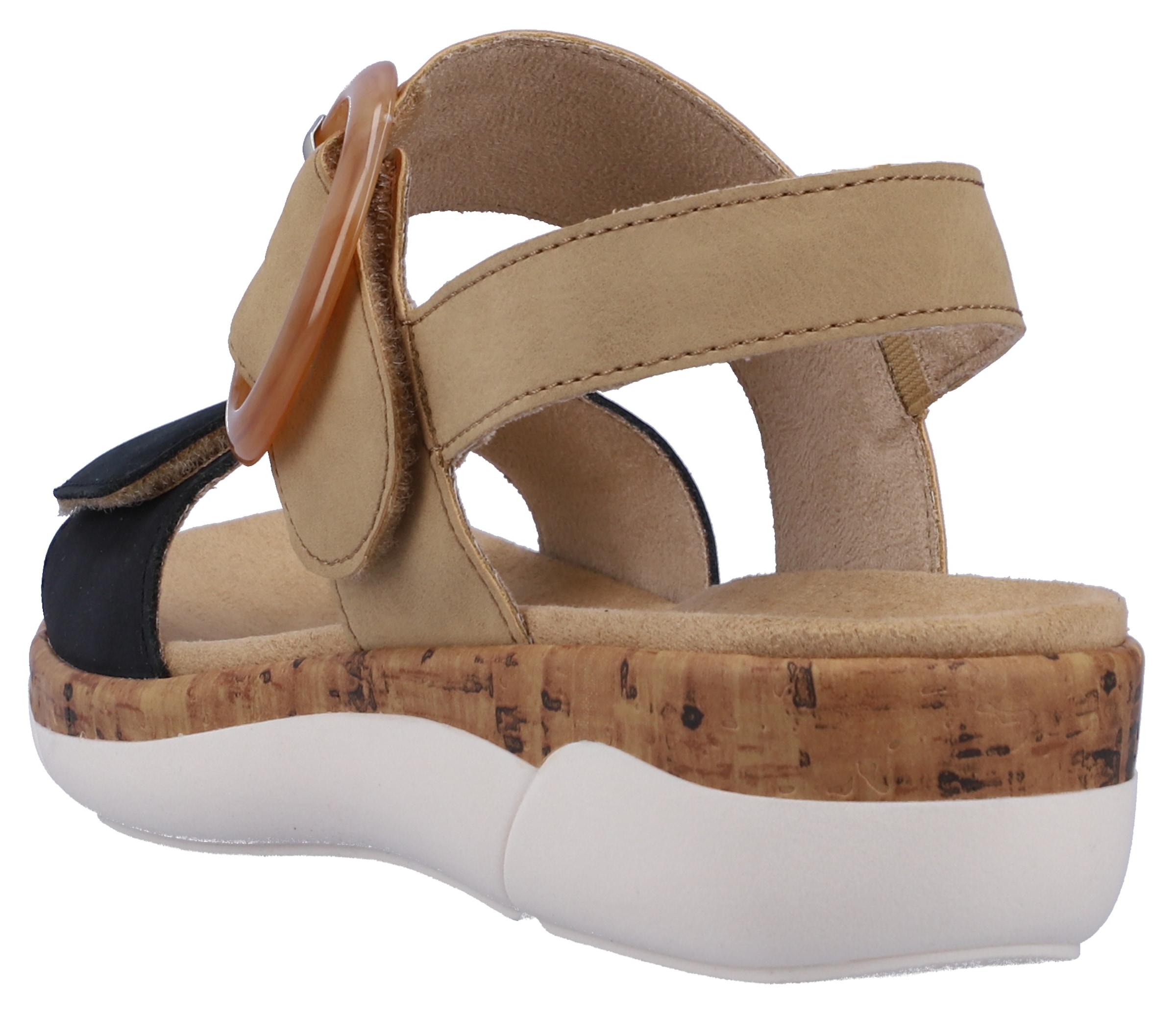 Remonte Keilsandalette  Sommerschuh, Riemchensandale, praktische Klettverschlüsse