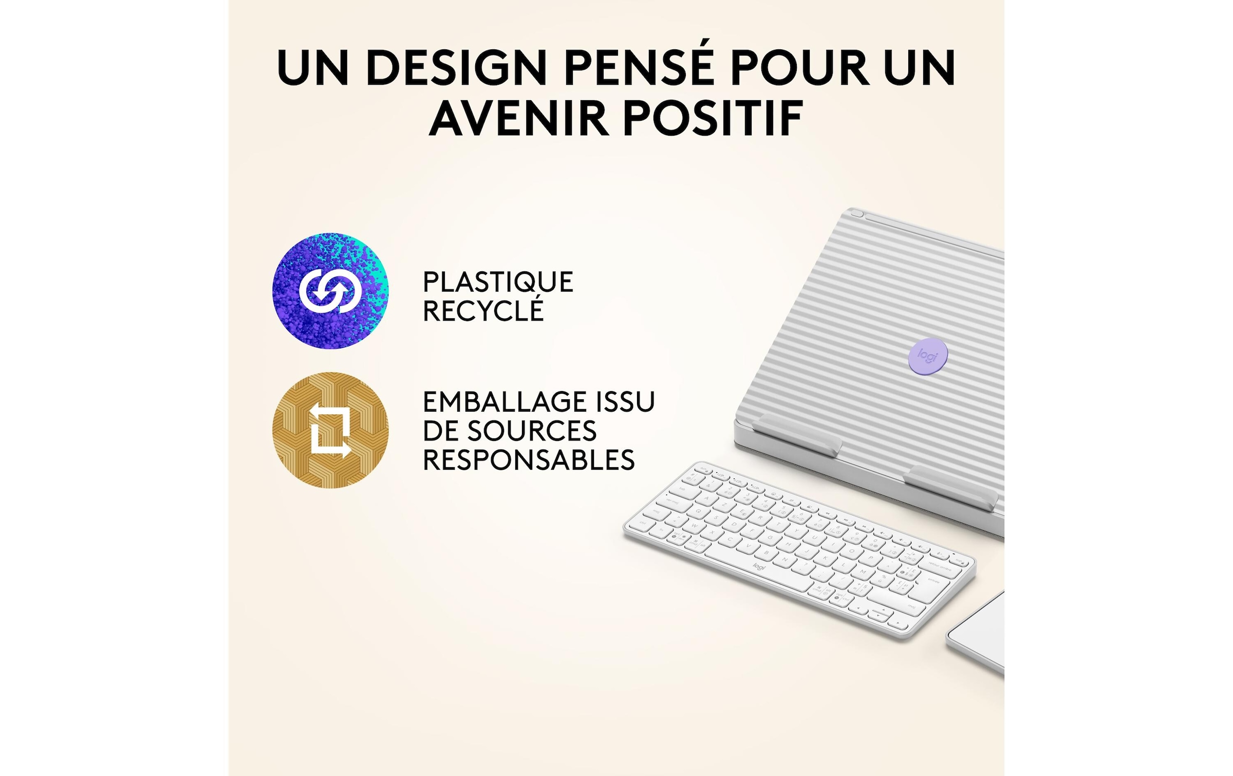 Logitech Clavier de tablette »Cover Casa Pop-Up Desk« ()
