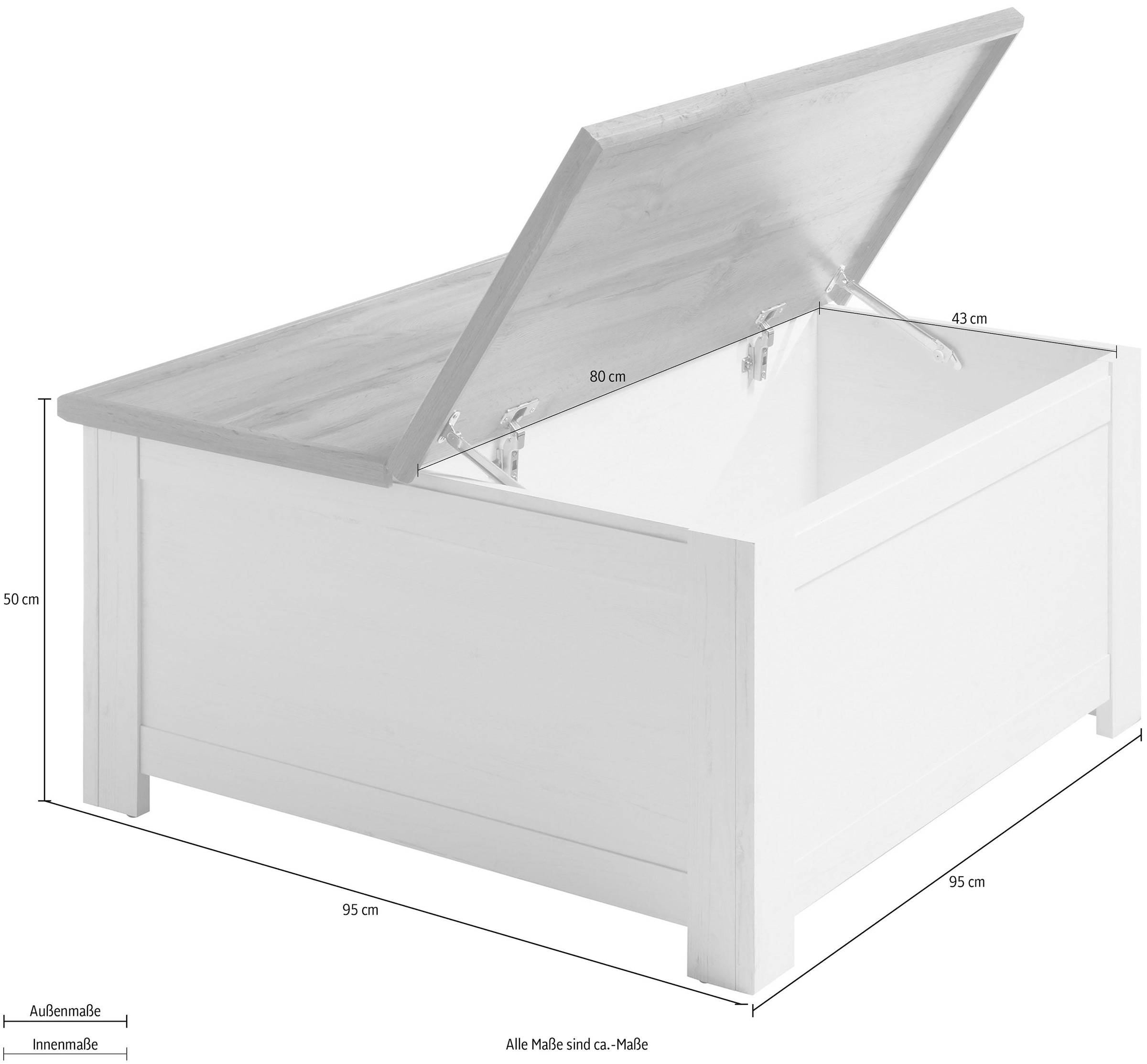 Home affaire Couchtisch »Cremona« Höhe 50 cm