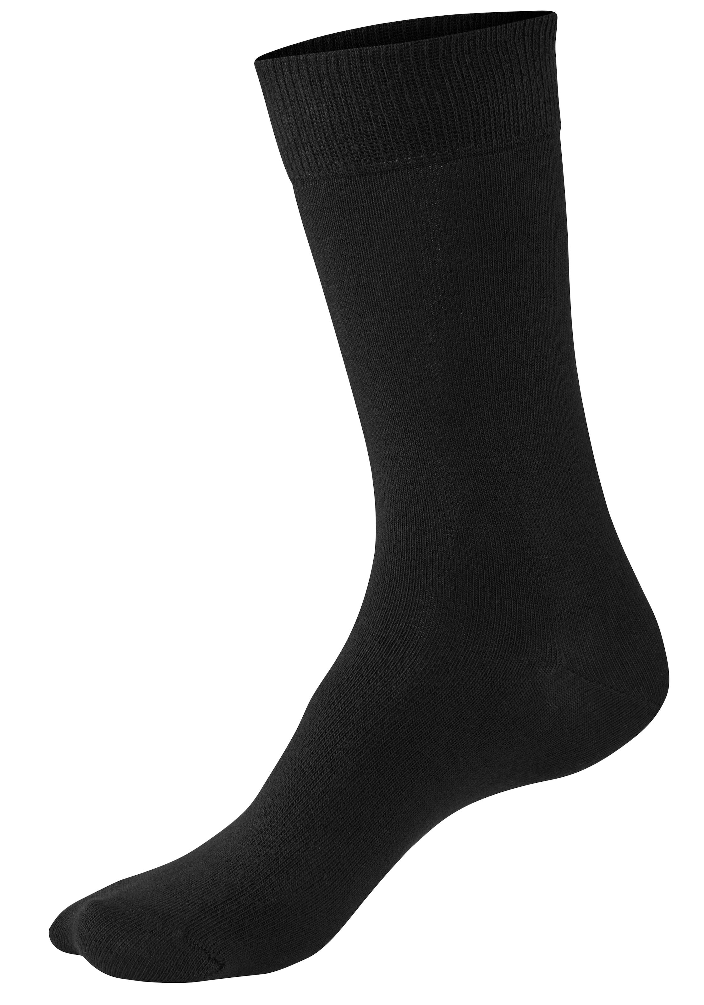 H.I.S Chaussettes de loisirs Paquet, 10 cuis tlg. mit weichen Rippbündchen