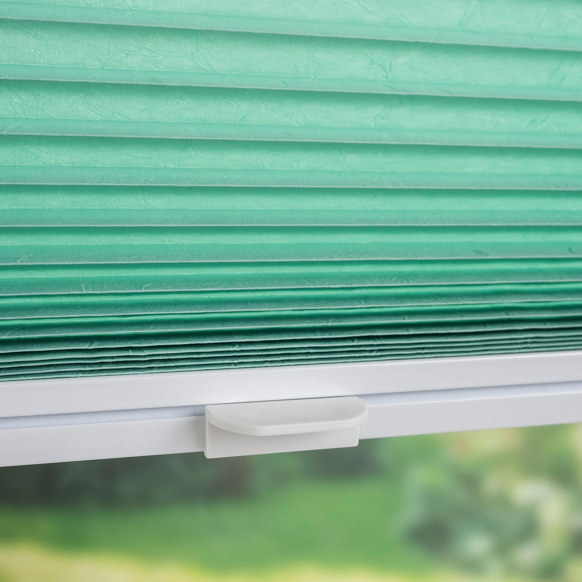 Liedeco Plissee »Pastell« Lichtschutz ohne Bohren verspannt Klemmfix-Plissee, Pastell