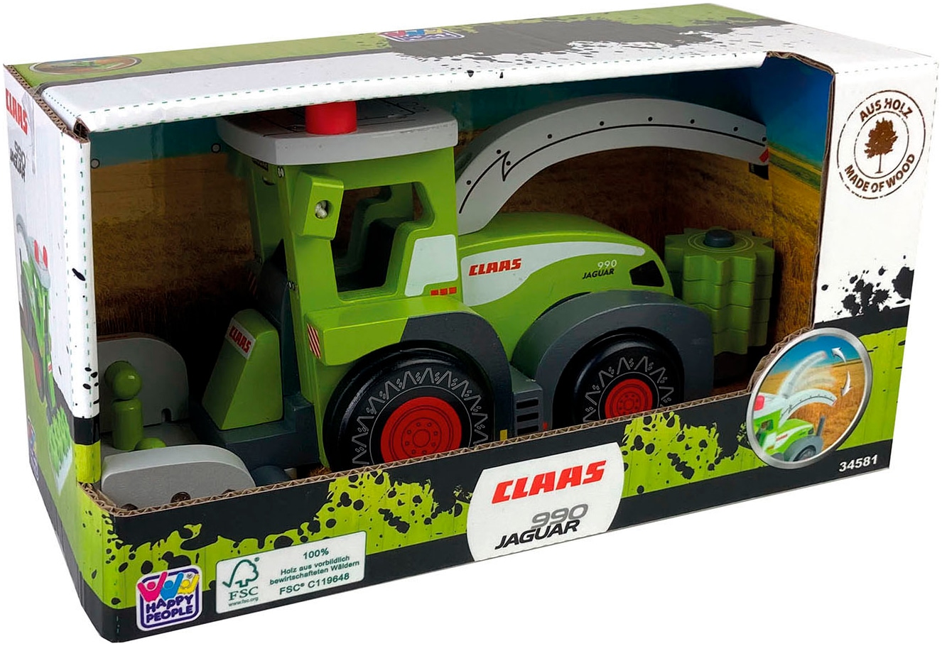 Happy People Spielzeug-Traktor »CLAAS Kids Jaguar 990 Feldhäcksler« aus Holz
