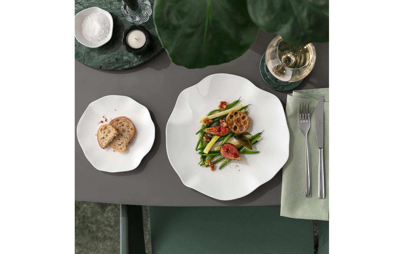 Villeroy & Boch Dessertteller »Pura 6 Stück« Kleiner Beilagenteller aus edlem Porzellan