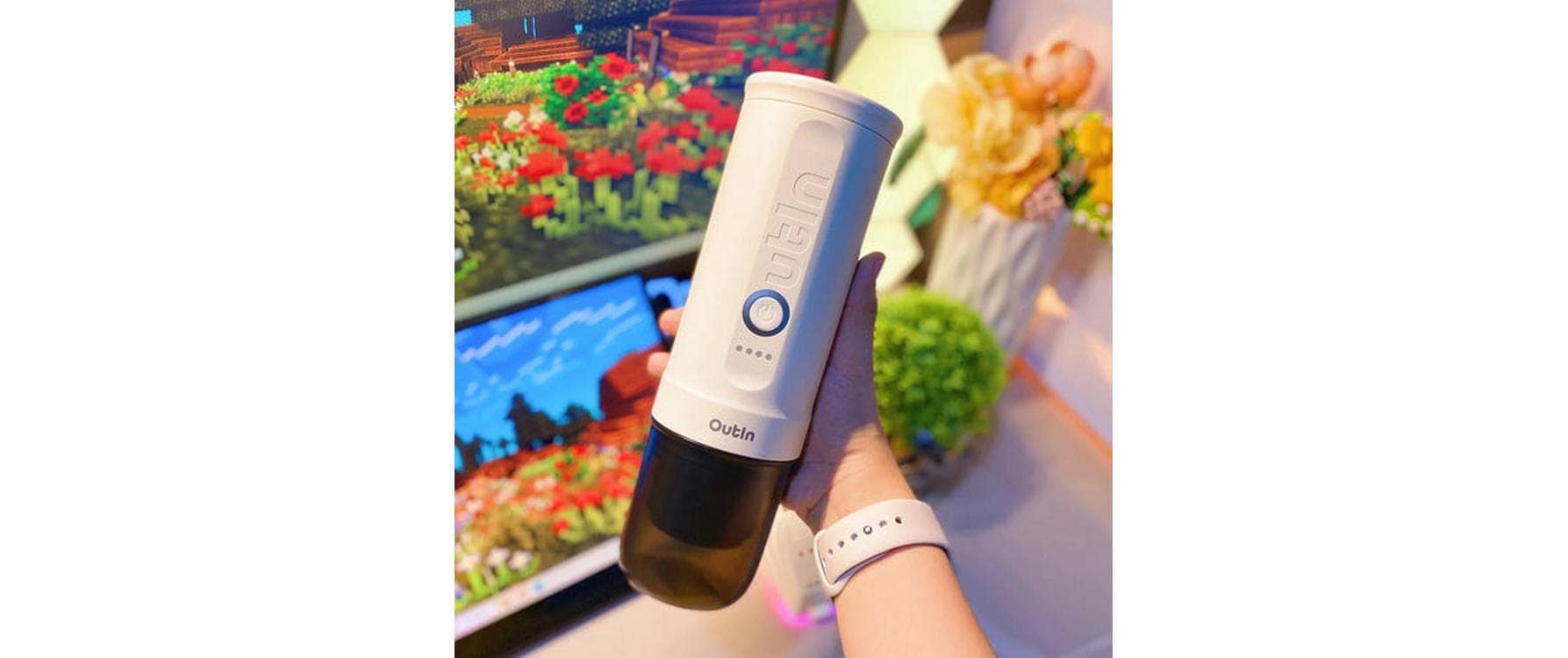   Reisekaffeemaschine »OUTIN Nano« Tragbare Espressomaschine