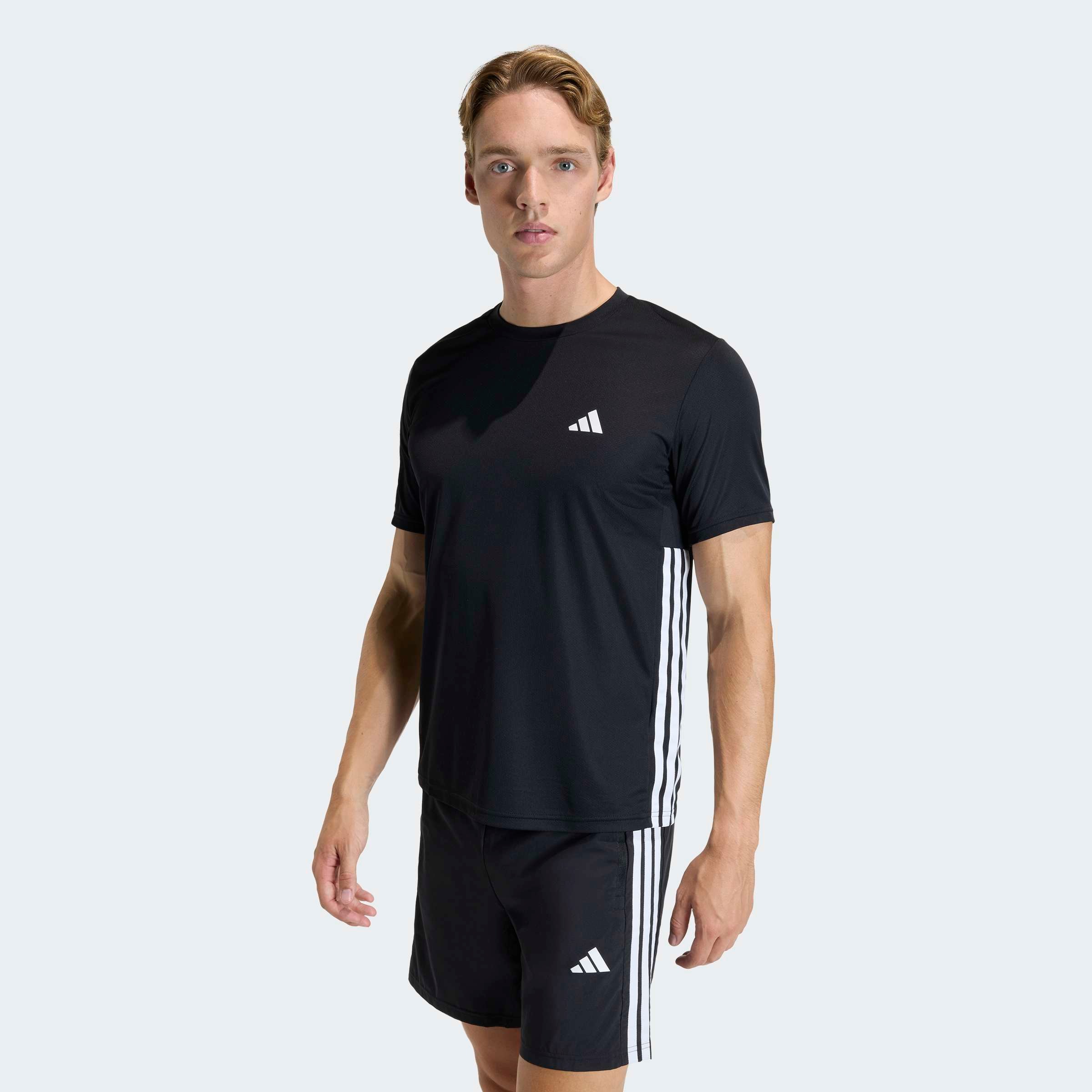 adidas Performance T-Shirt »WORKOUT ESSENTIALS BASE 3-STREIFEN«