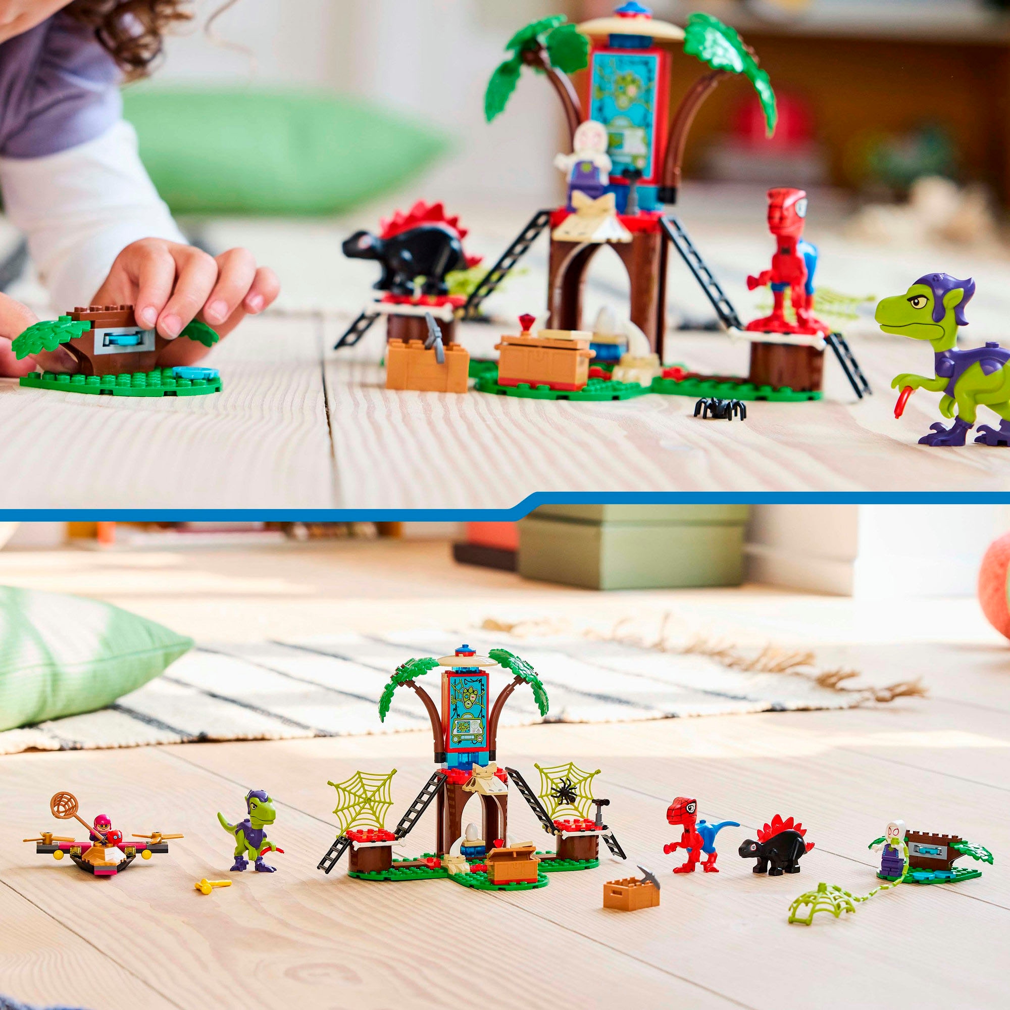 LEGO® Pions de construction »Showdown am Baumhaus: Spidey-Rex vs. Gobby-Raptor (11200), LEGO Spidey« Made in Europe