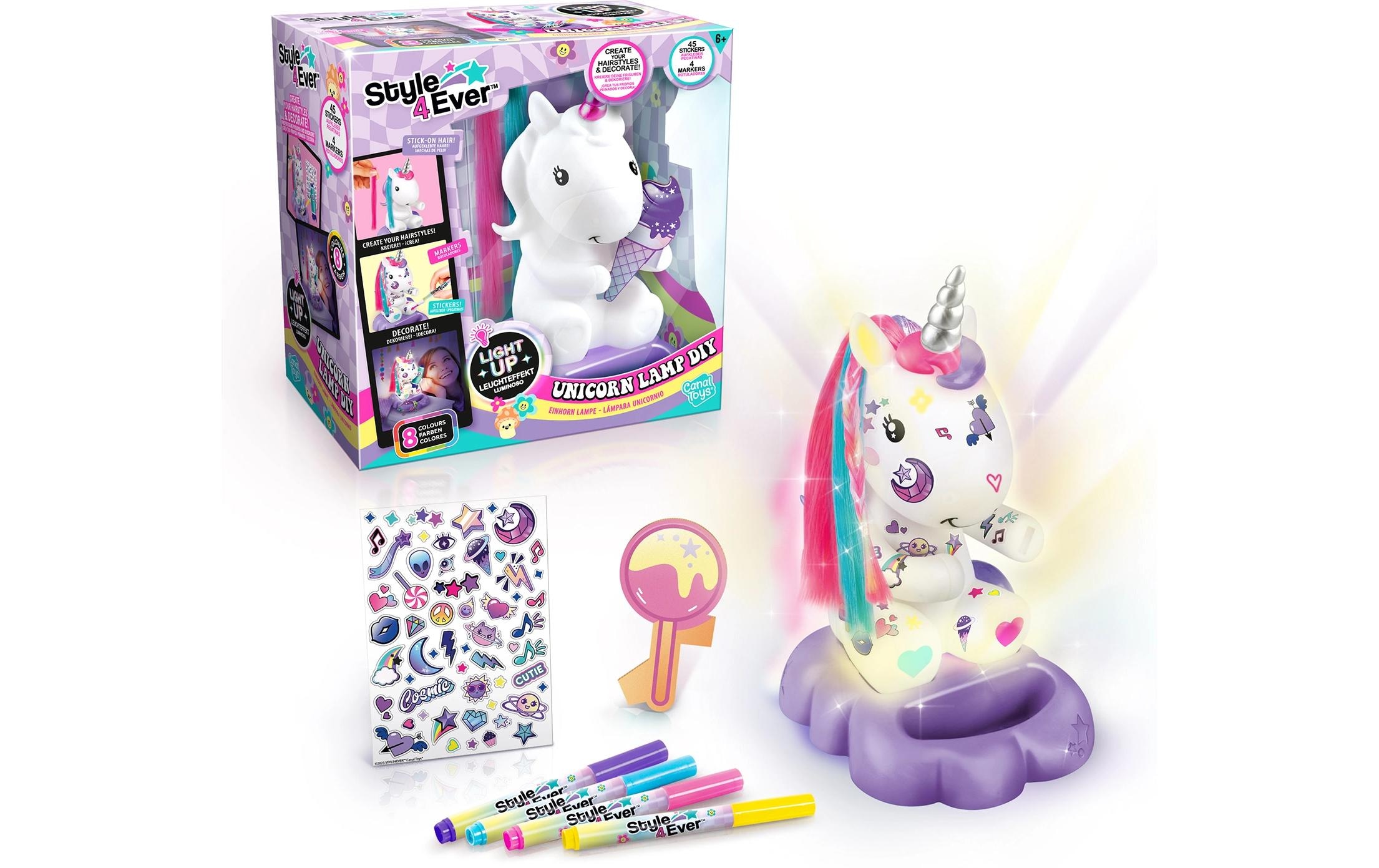 Canal Toys Set créatif »Unicorn DIY Light Up«