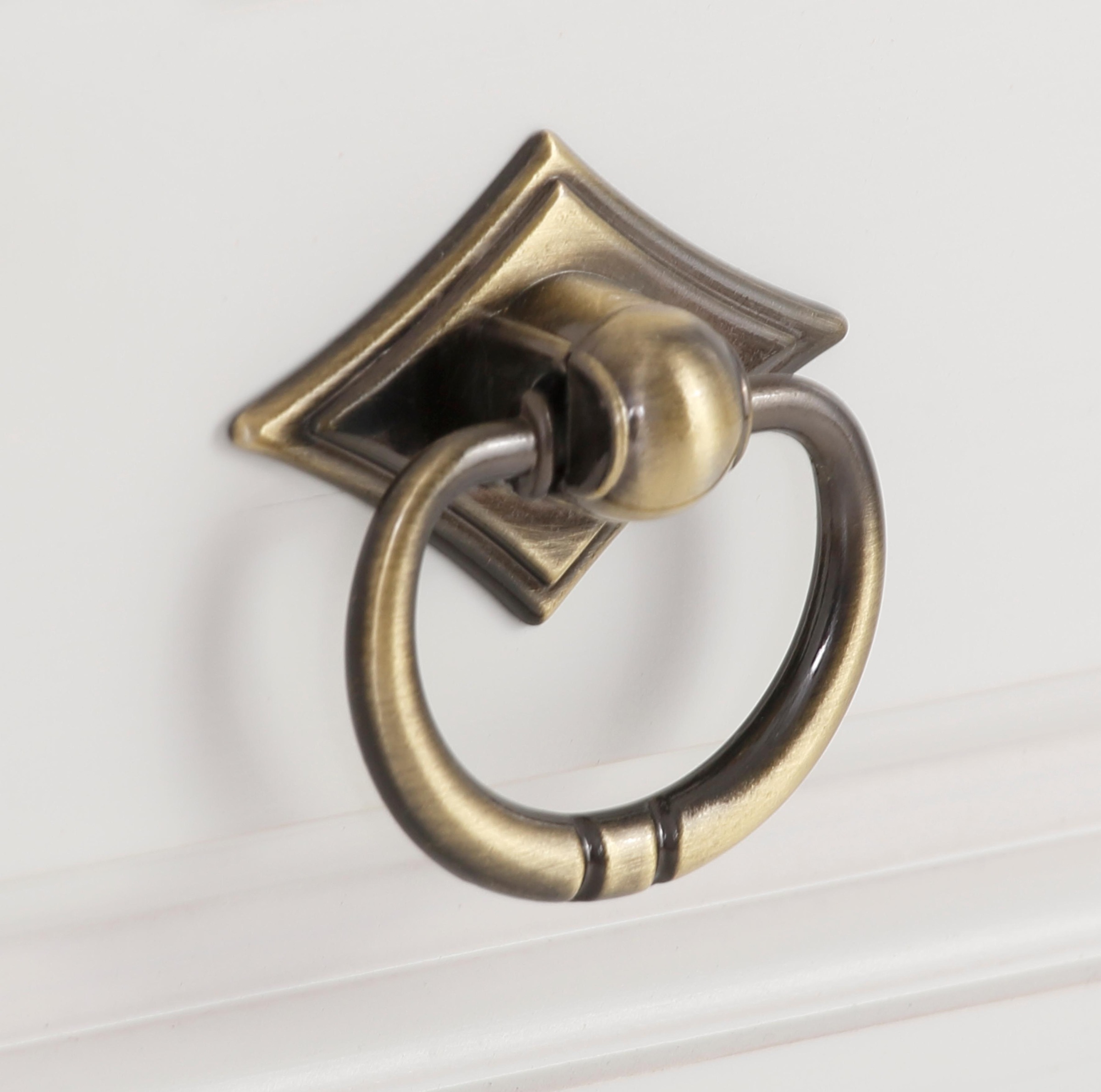 GOODproduct Armoire à chaussures »Basilico« aus massiver Kiefer, FSC®, Breite 90 cm, mit Schublade, Kassettenoptik