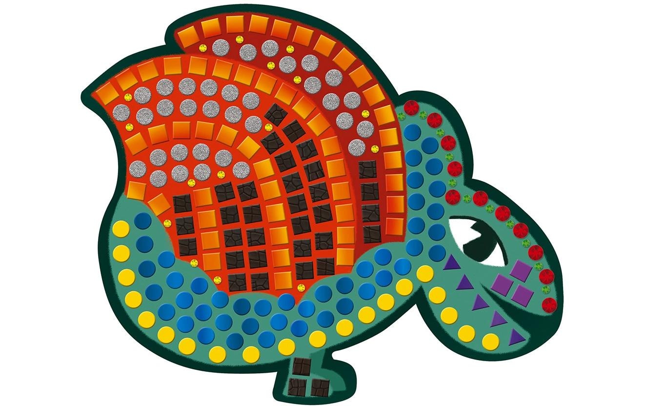 Janod Set créatif »Bastelset Dinosaurier Mosaik«