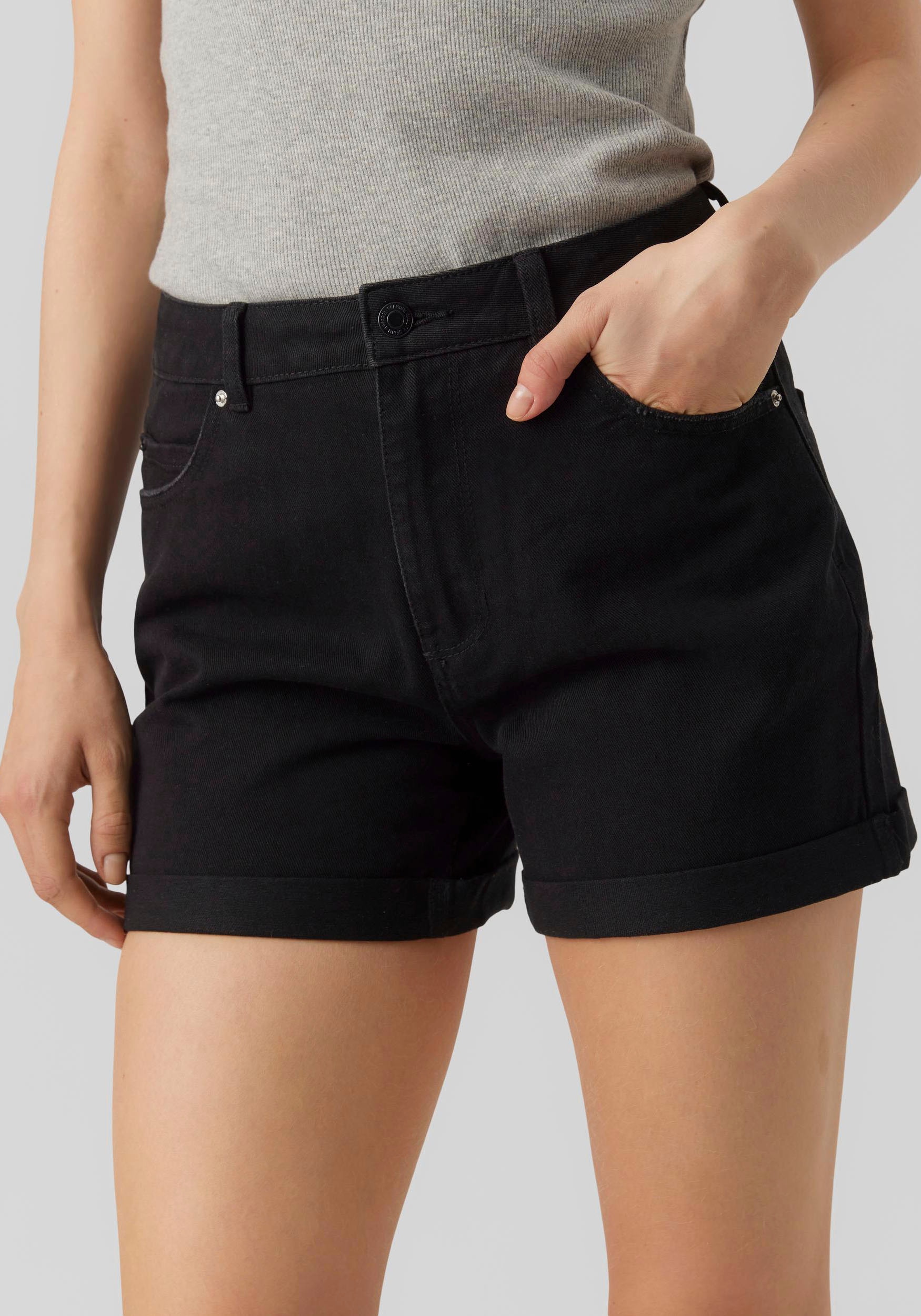 Vero Moda Short en jean »VMZURI HR LOOSE SHORTS MIX NOOS«