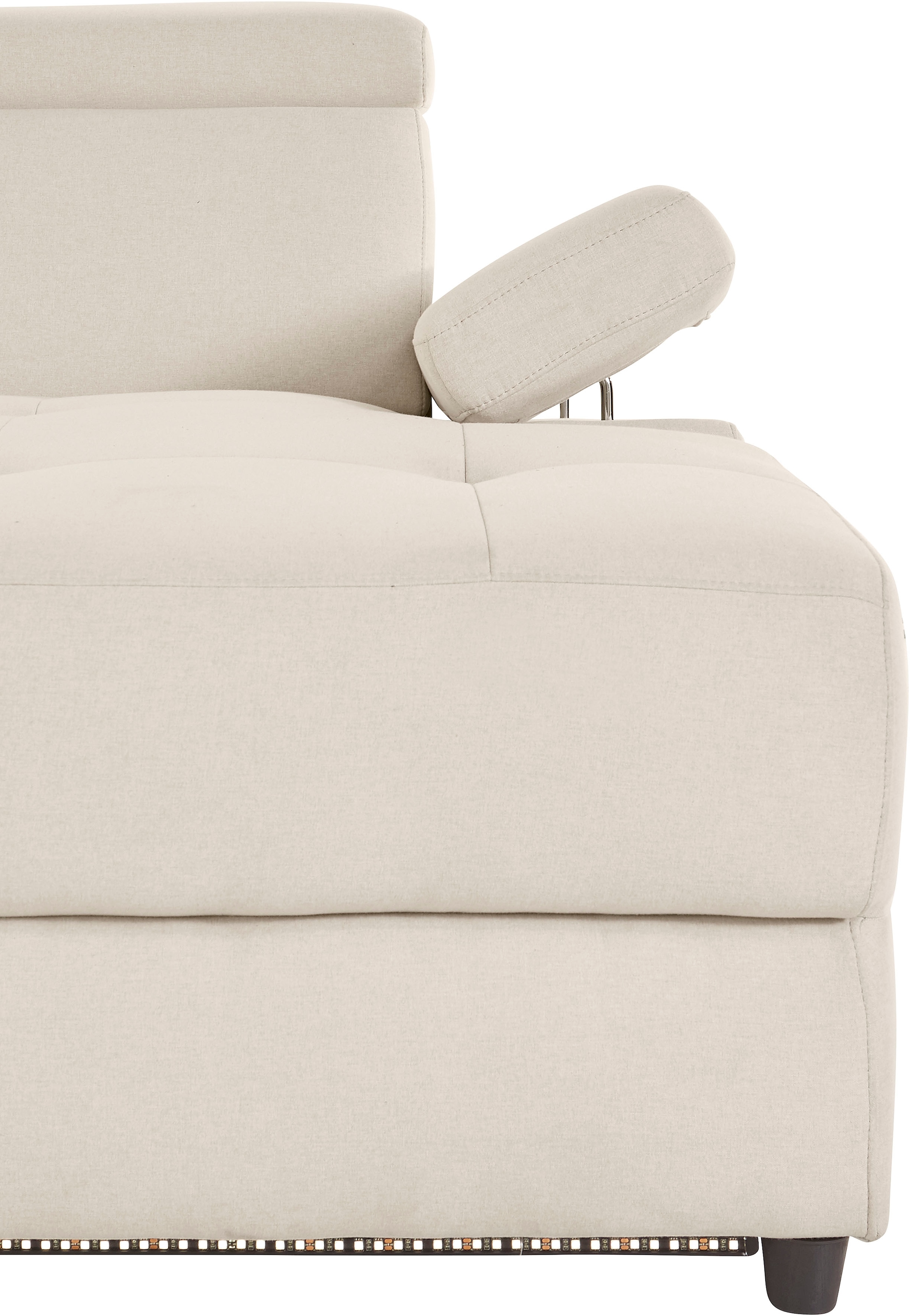 Home affaire »Kilado, L-Form,« mit Relaxfunktion, verstellbarer Armlehne, Kopfteilverstellung