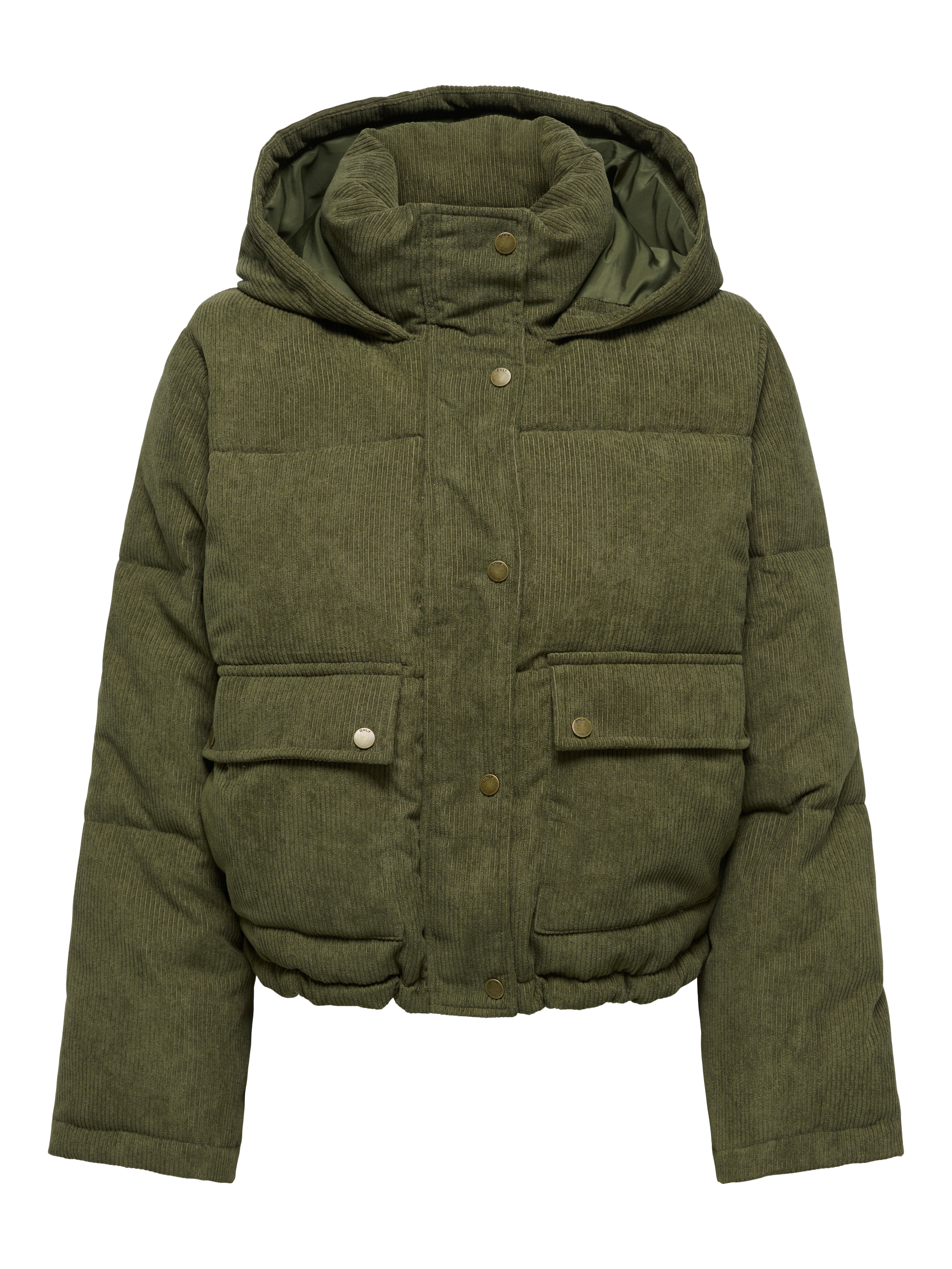 ONLY Veste matelassée »ONLZAHARA CORDUROY PUFFER CC OTW« avec capuche fibre synthétique