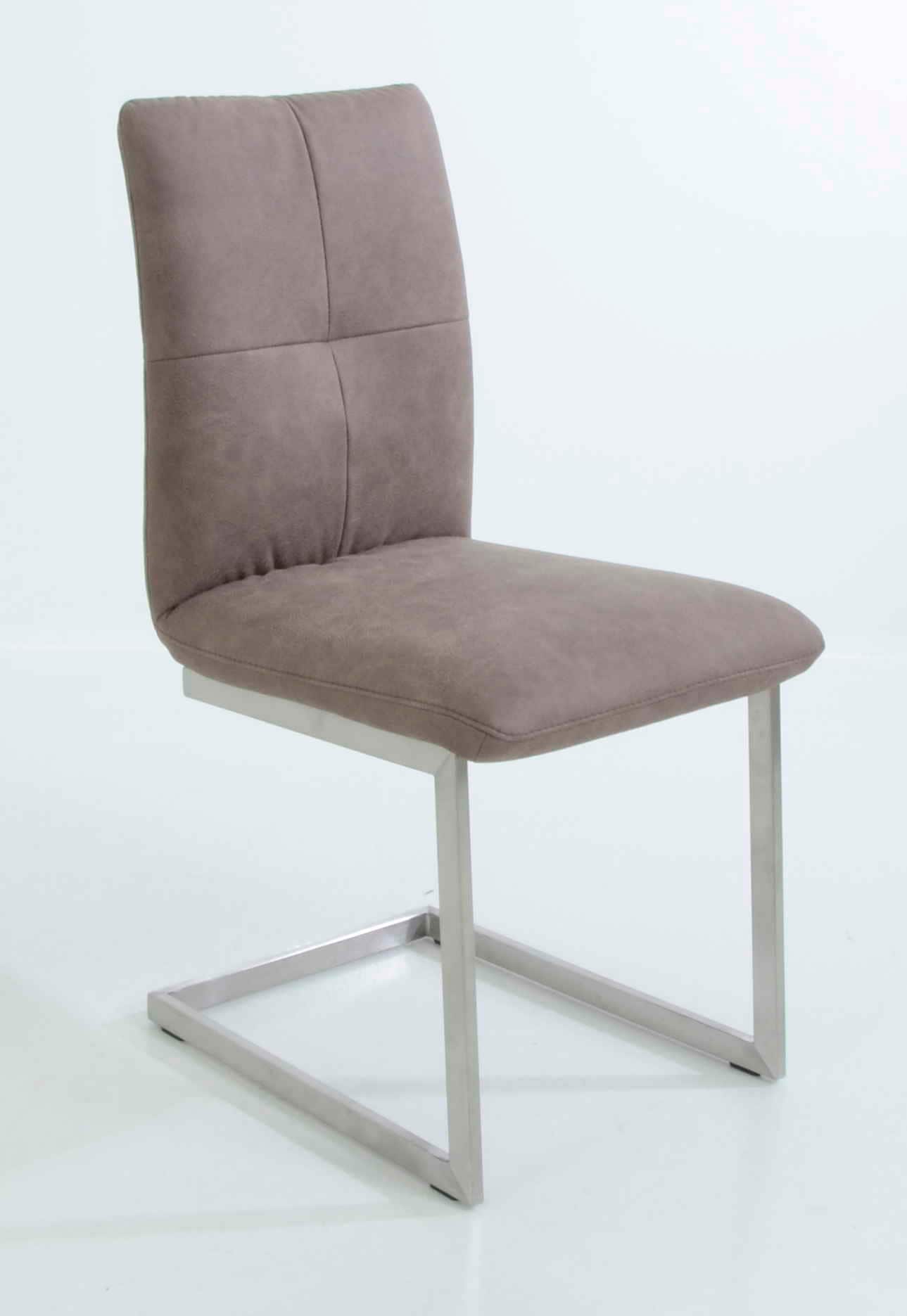 K+W Komfort & Wohnen Chaise cantilever »6511« () chaise cantilever avec tube vertical et poignée métallique pratique au dos