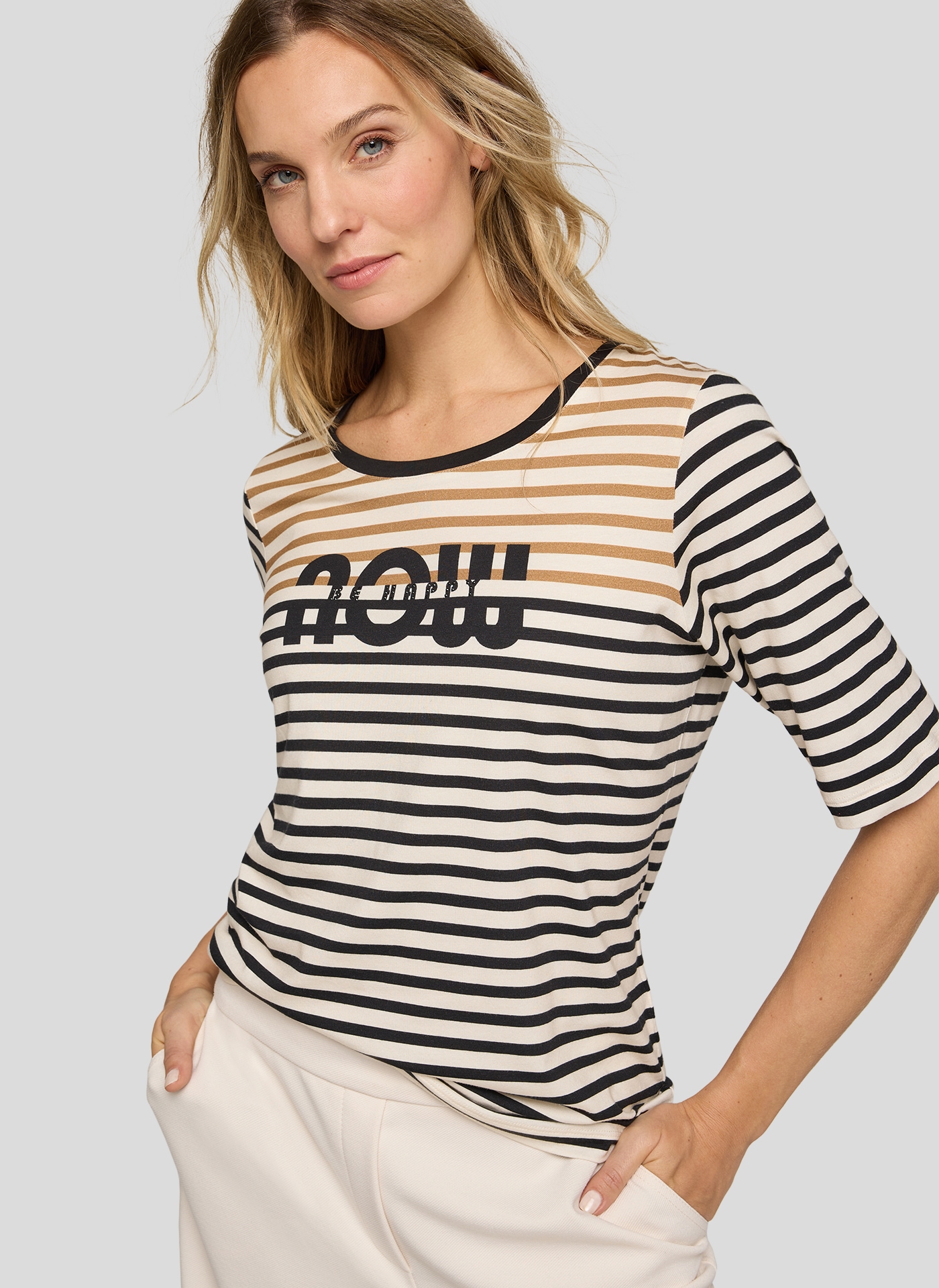 Rabe T-shirt mit Schriftzug