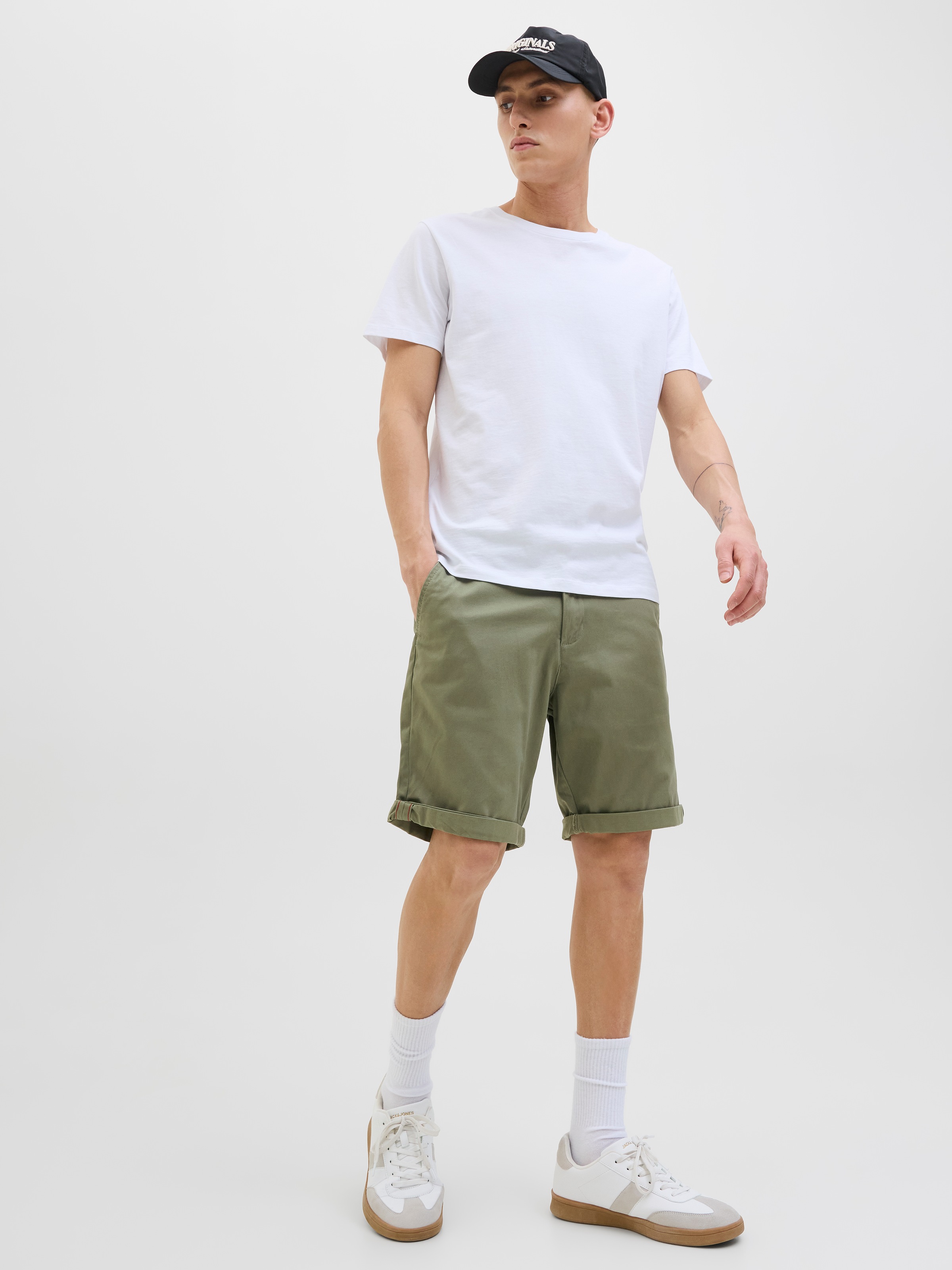 Jack & Jones »JPSTBOWIE JJSHORTS S«  mit Aufschlag